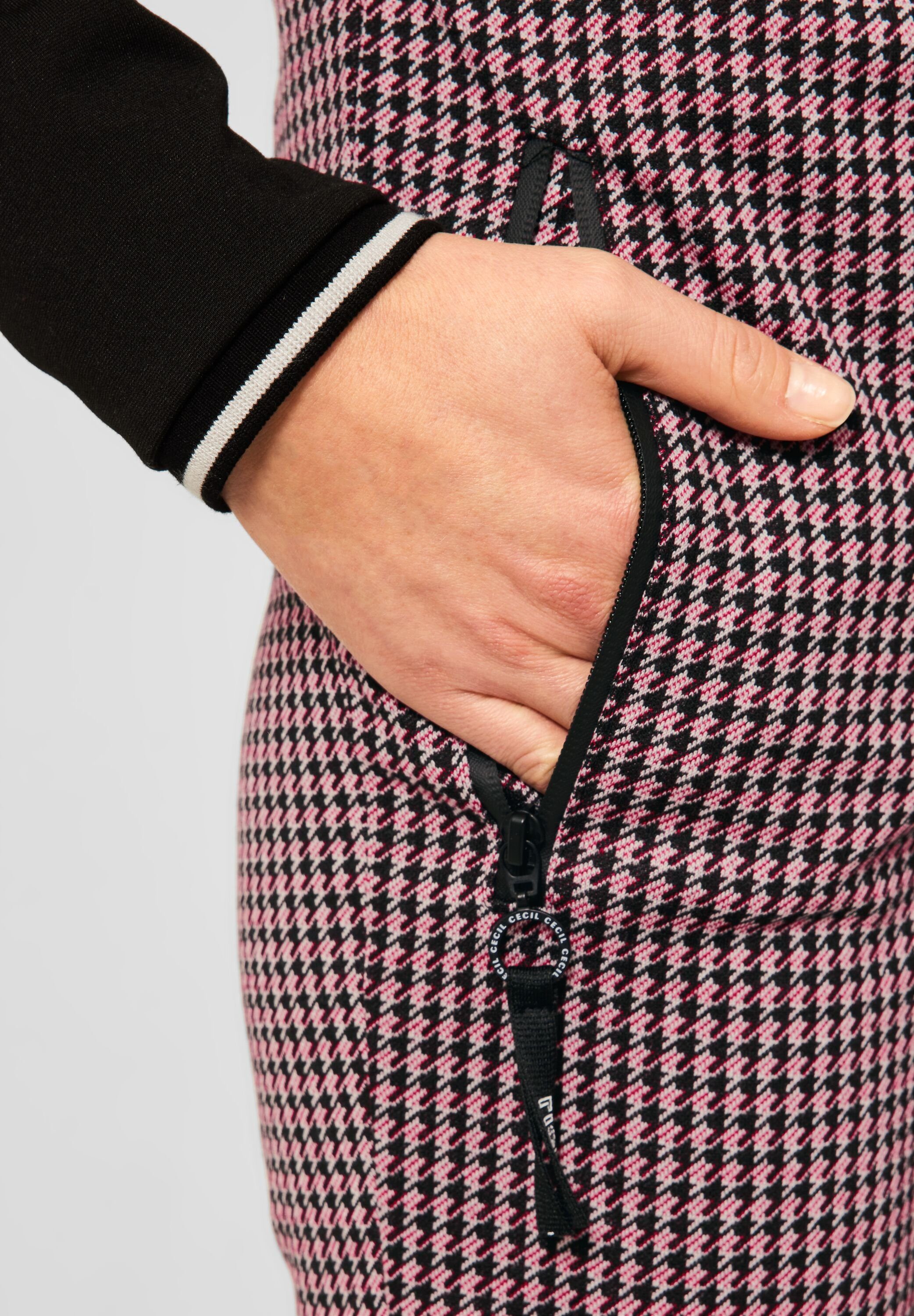 CECIL Stoffhose mit Zipper-Taschen