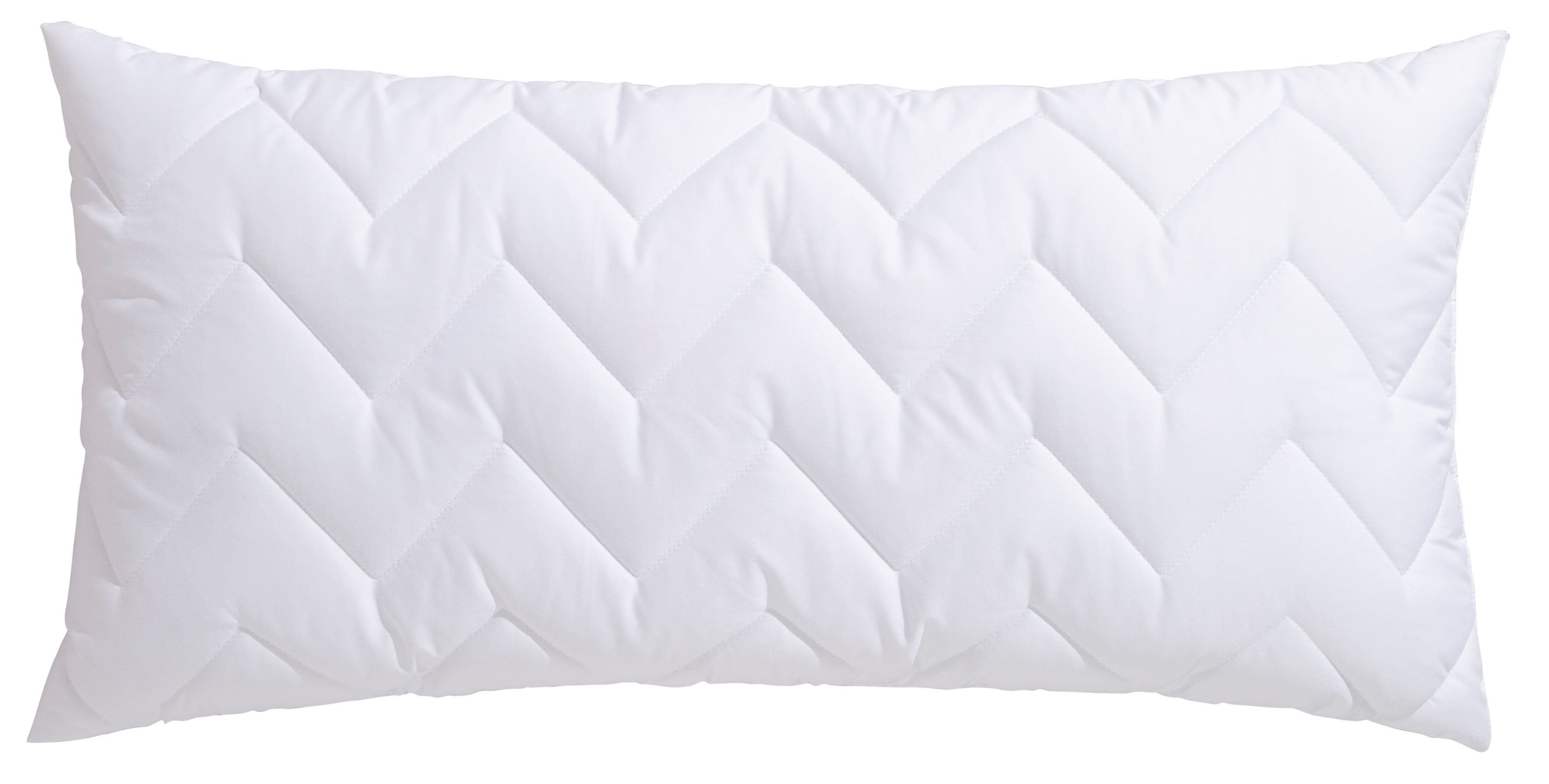 OTTO home Microfaserkissen Sartes Kopfkissen 40x80, 80x80 weich, stützend, hypoallergen, Füllung: 100% Polyester, Bezug: 100% Polyester, Seitenschläfer, Bauchschläfer, Rückenschläfer, Kissen für einen erholsamen Schlaf