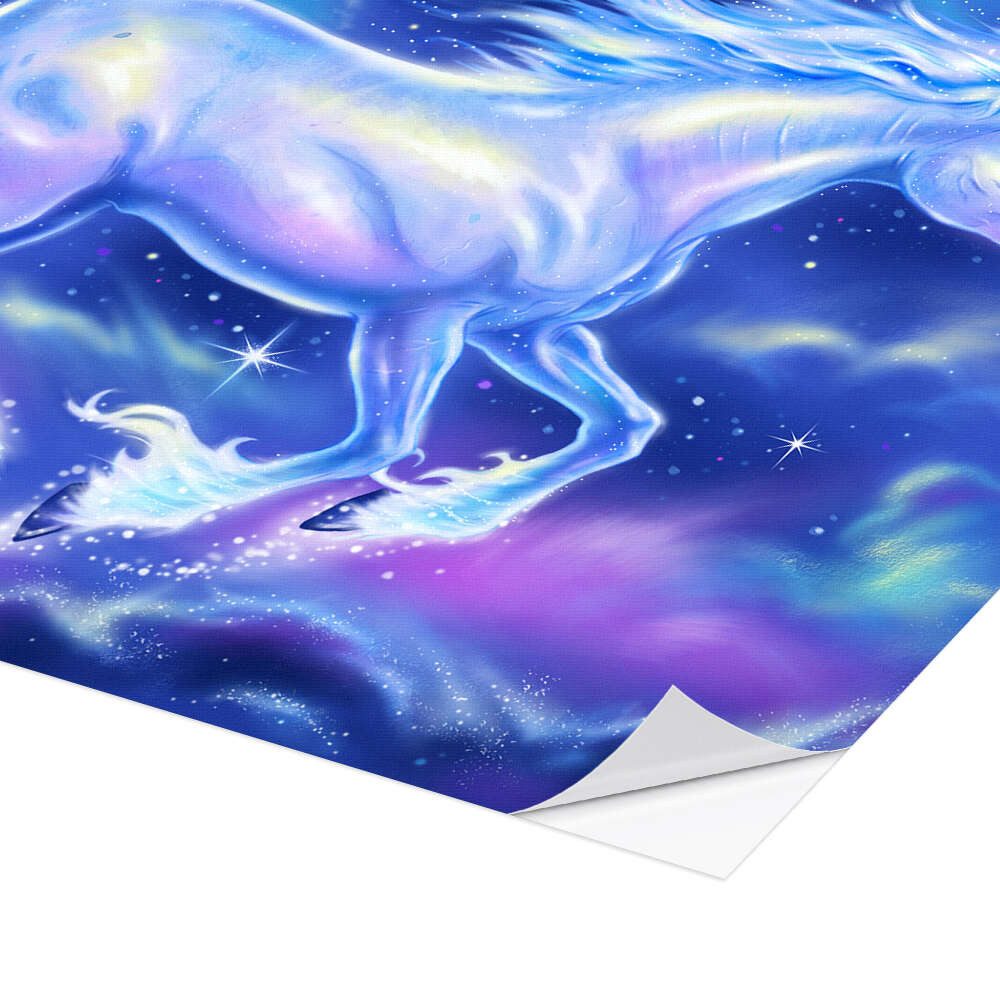 Posterlounge Wandbild Einhorn, Richard Kelly, erhältlich als Poster, Leinwandbild, Wandsticker oder Acrylglasbild