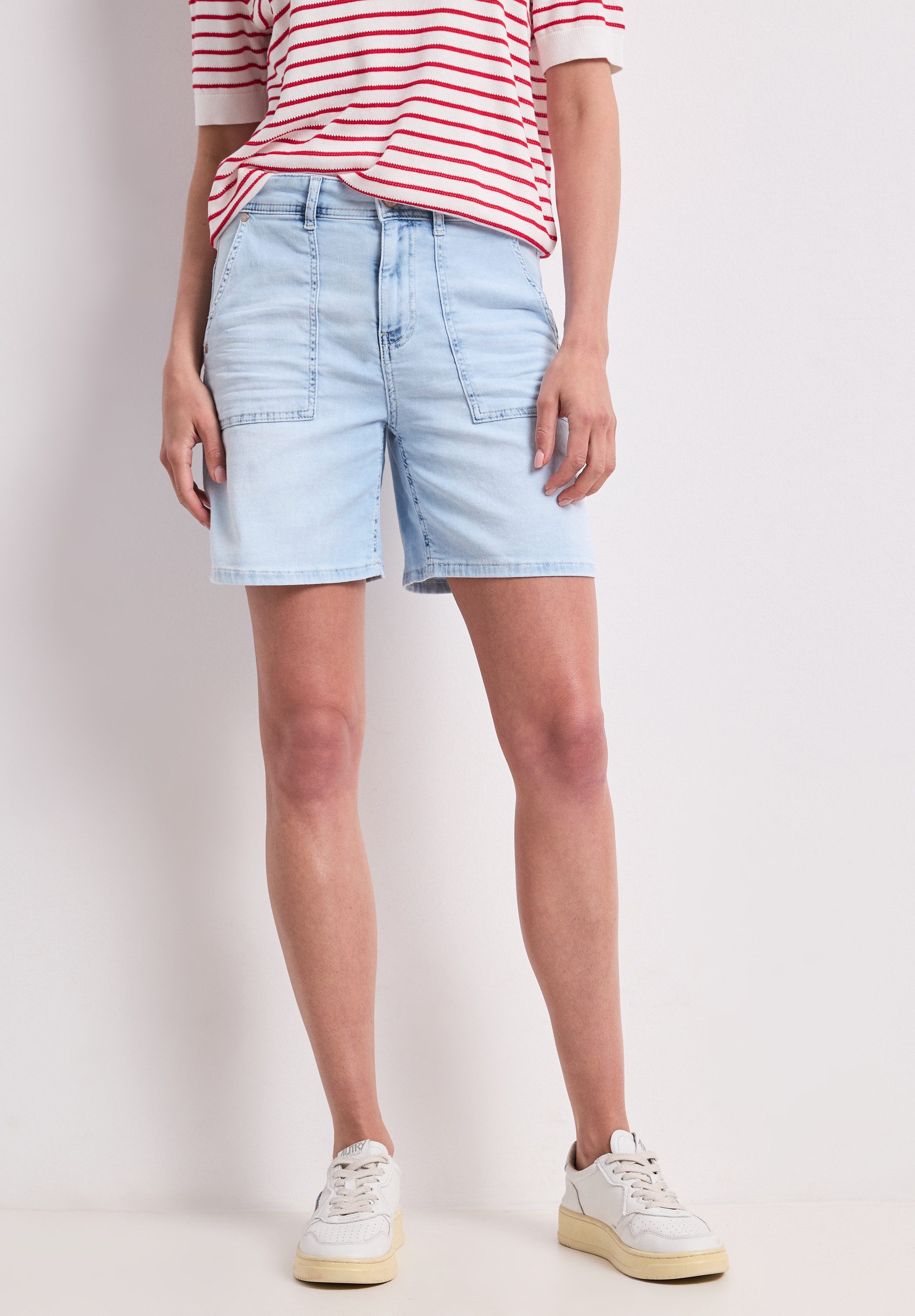 STREET ONE Comfort-fit-Jeans aus Baumwolle mit Stretchanteil