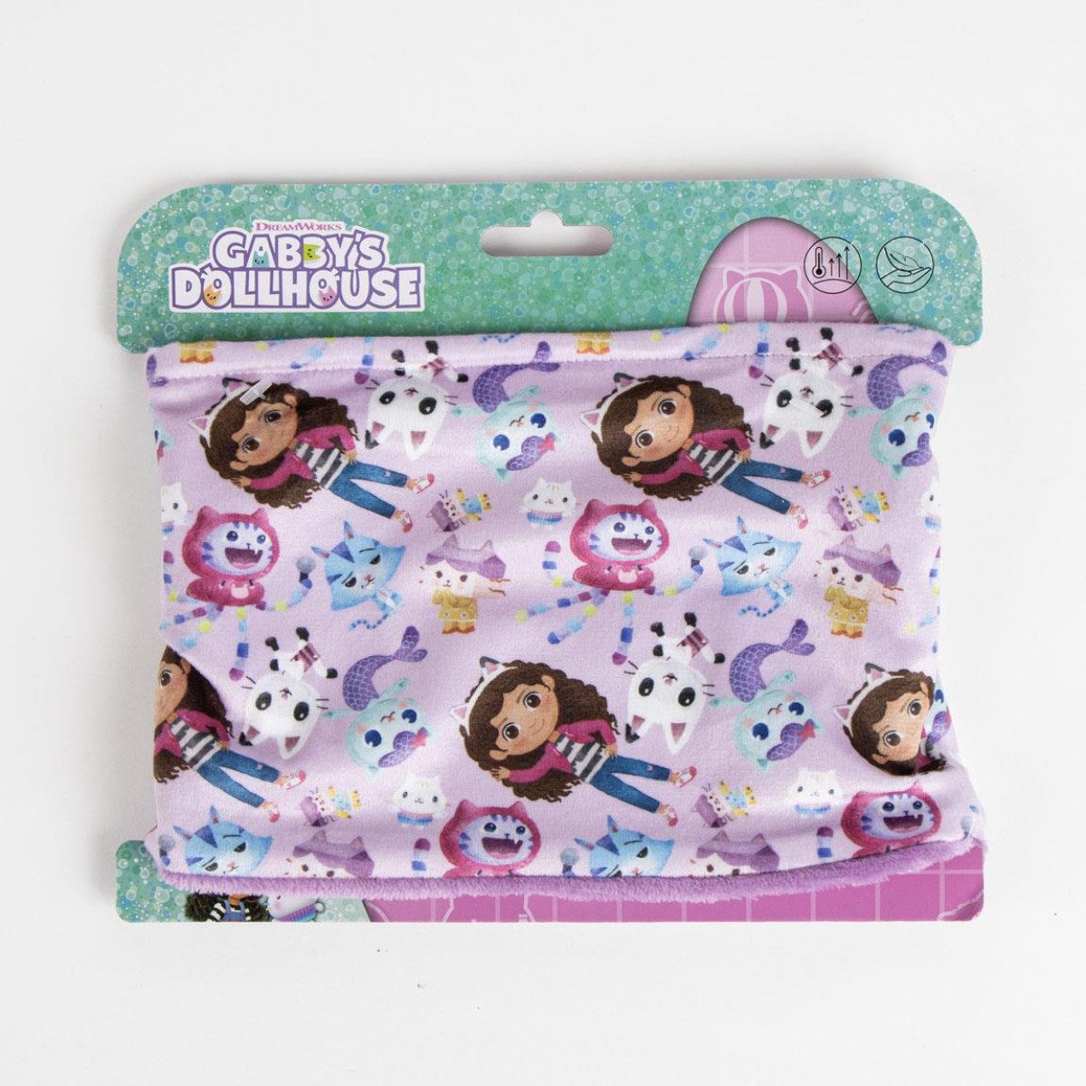Cerda Schal Gabby's Dollhouse Winter Snood Schlauchschal Outdoor Freizeit