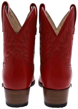 Sendra Boots ROSMY LIBERT 16367 Rot Stiefelette Rahmengenähter Damen Westzernstiefel