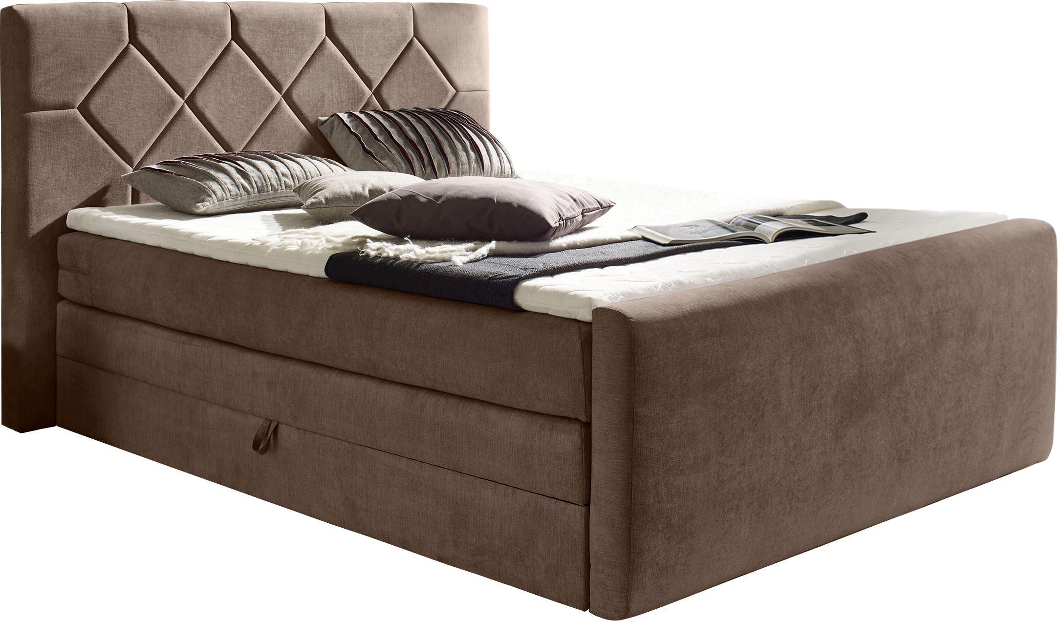 Places of Style Boxspringbett Atlanta, inklusive günstig online kaufen