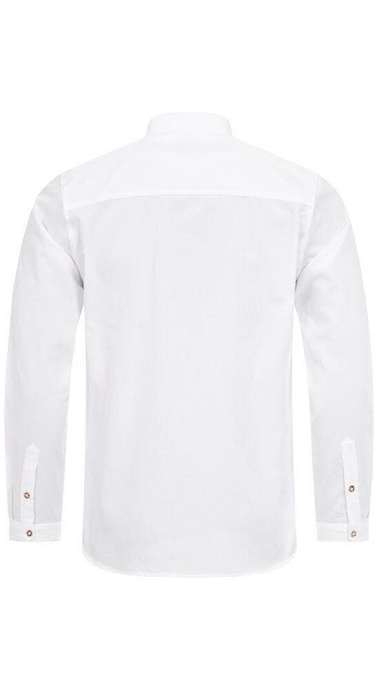 Nübler Trachtenhemd Trachtenhemd Langarm Johann in Weiß von Nübler