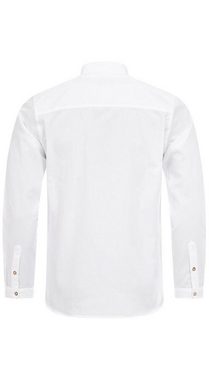 Nübler Trachtenhemd Trachtenhemd Langarm Johann in Weiß von Nübler