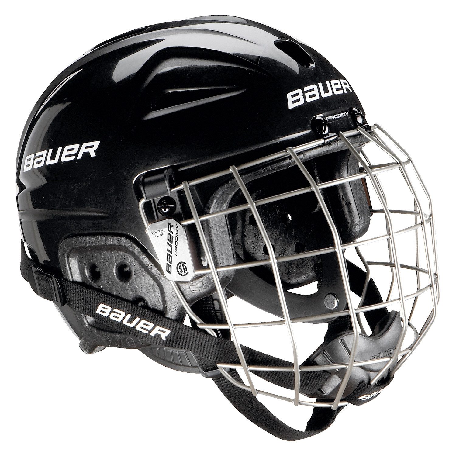 Bauer Eishockeyhelm Helm Bauer Lil Sport Bambini Combo