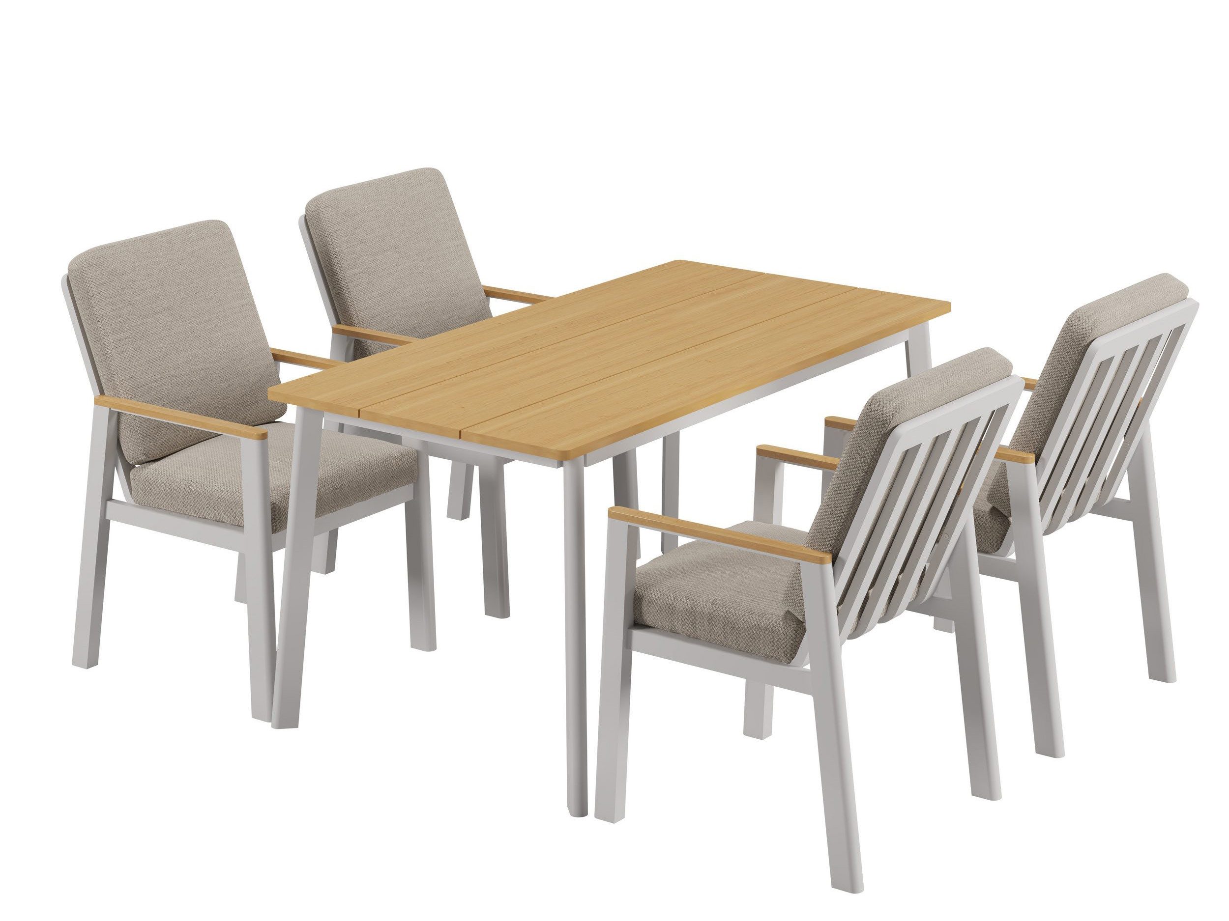 MeXo Gartenlounge-Set, (Gartenmöbel Set für 4 günstig online kaufen