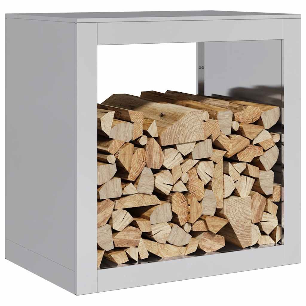 vidaXL Kaminholzregal Brennholzregal 60x40x60 cm Verzinkter Stahl