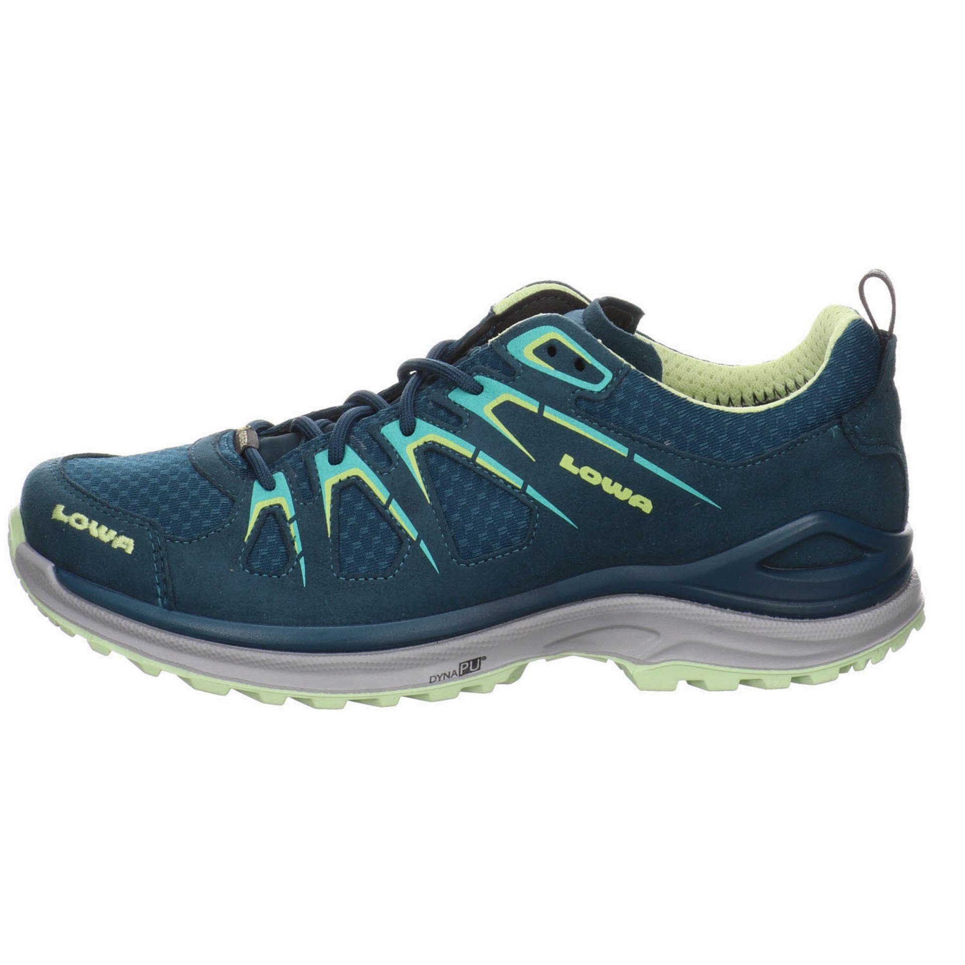 Outdoor Leder-/Textilkombination Evo PETROL/MINT Lo Outdoorschuh Outdoorschuh GTX Schuhe Innox Damen Lowa