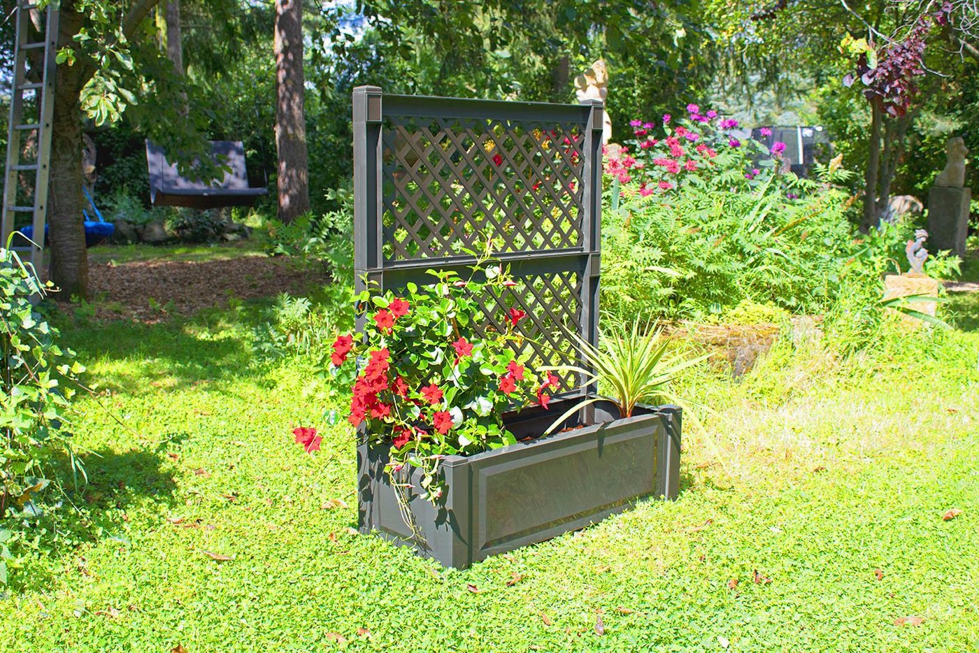 Thumbnail - KHW Spalier, 2 St., 2er-Set Pflanzkasten groß 100 cm mit Spalier