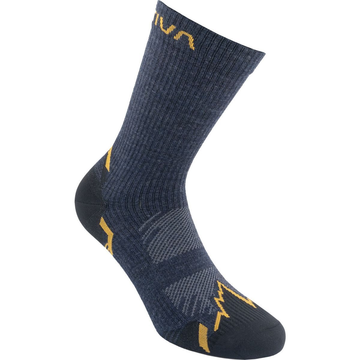 La Sportiva Wandersocken Hiking Socks Verstärkte Wandersocke an den Stellen mit dem größten Verschleiß
