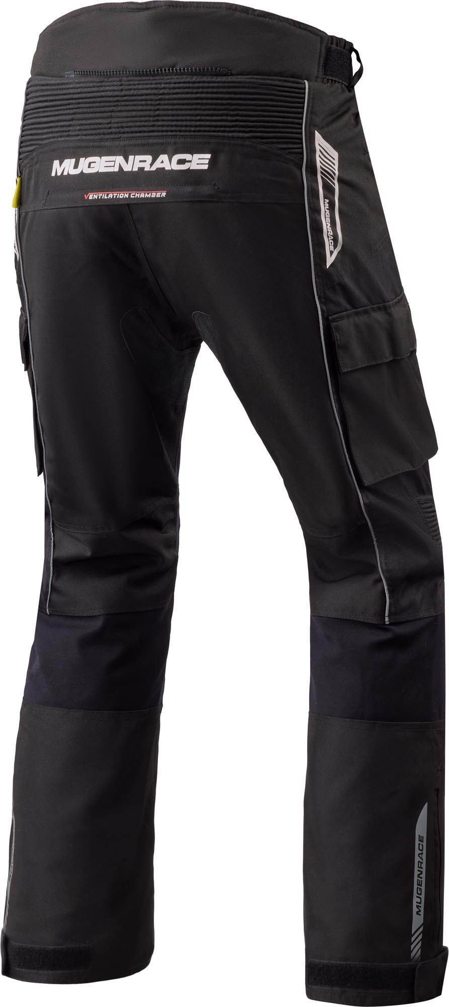 MUGENRACE Motorradhose Lineare wasserdichte Motorrad Textilhose Verbindungsreißverschluss,Knieprotektoren enthalten,herausnehmbar
