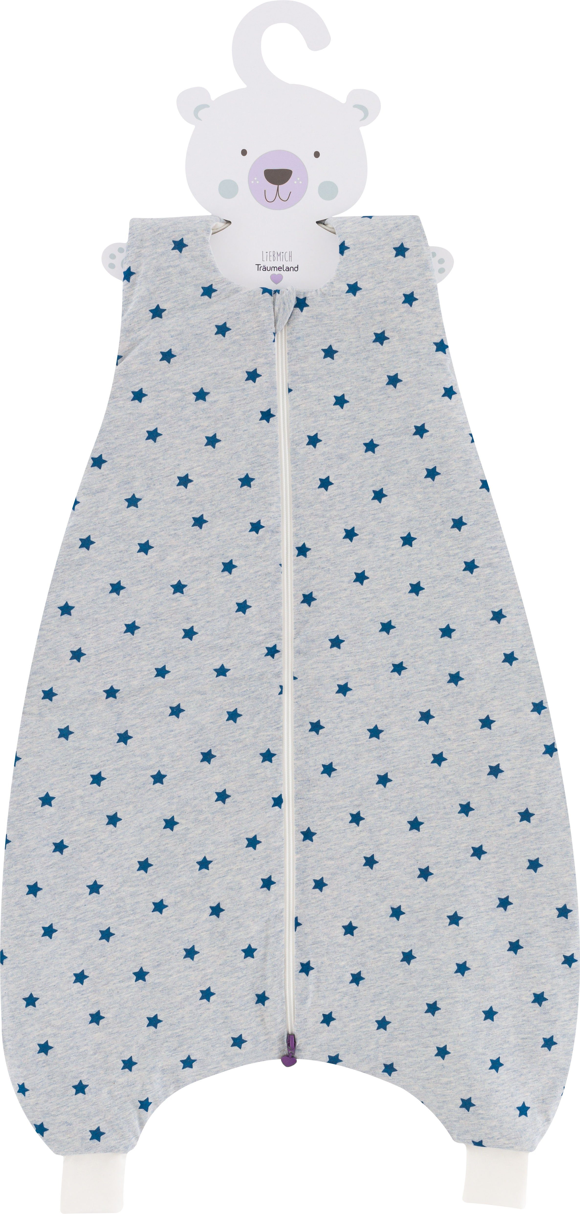 Babyschlafsack Schlafsack "to Go", Design Sternentraum blau