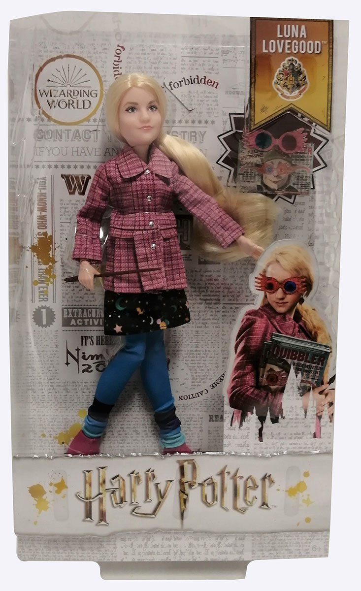 Mattel® Stehpuppe Mattel GNR32 Luna Lovegood Puppe 30 cm Schülerin Harry Potter Hogwarts