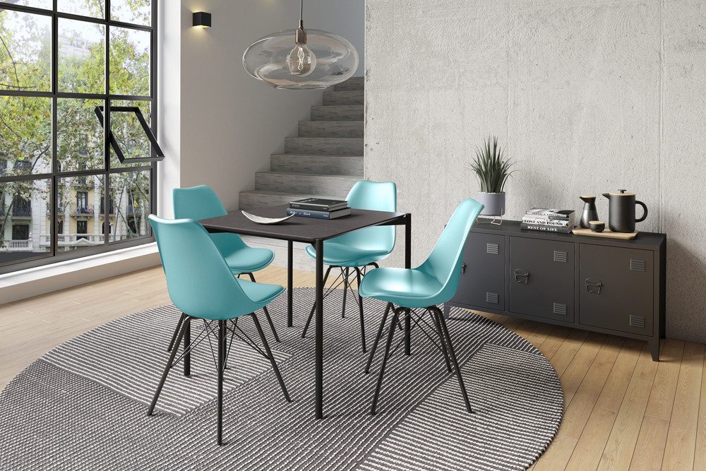 riess-ambiente Esszimmerstuhl SCANDINAVIA MEISTERSTÜCK mint grün/schwarz günstig online kaufen