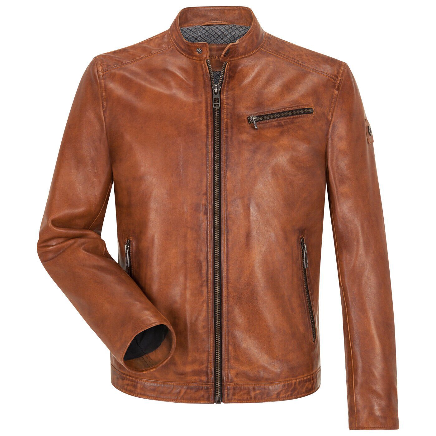 Milestone Lederjacke Odin gefüttert aus Lammleder günstig online kaufen
