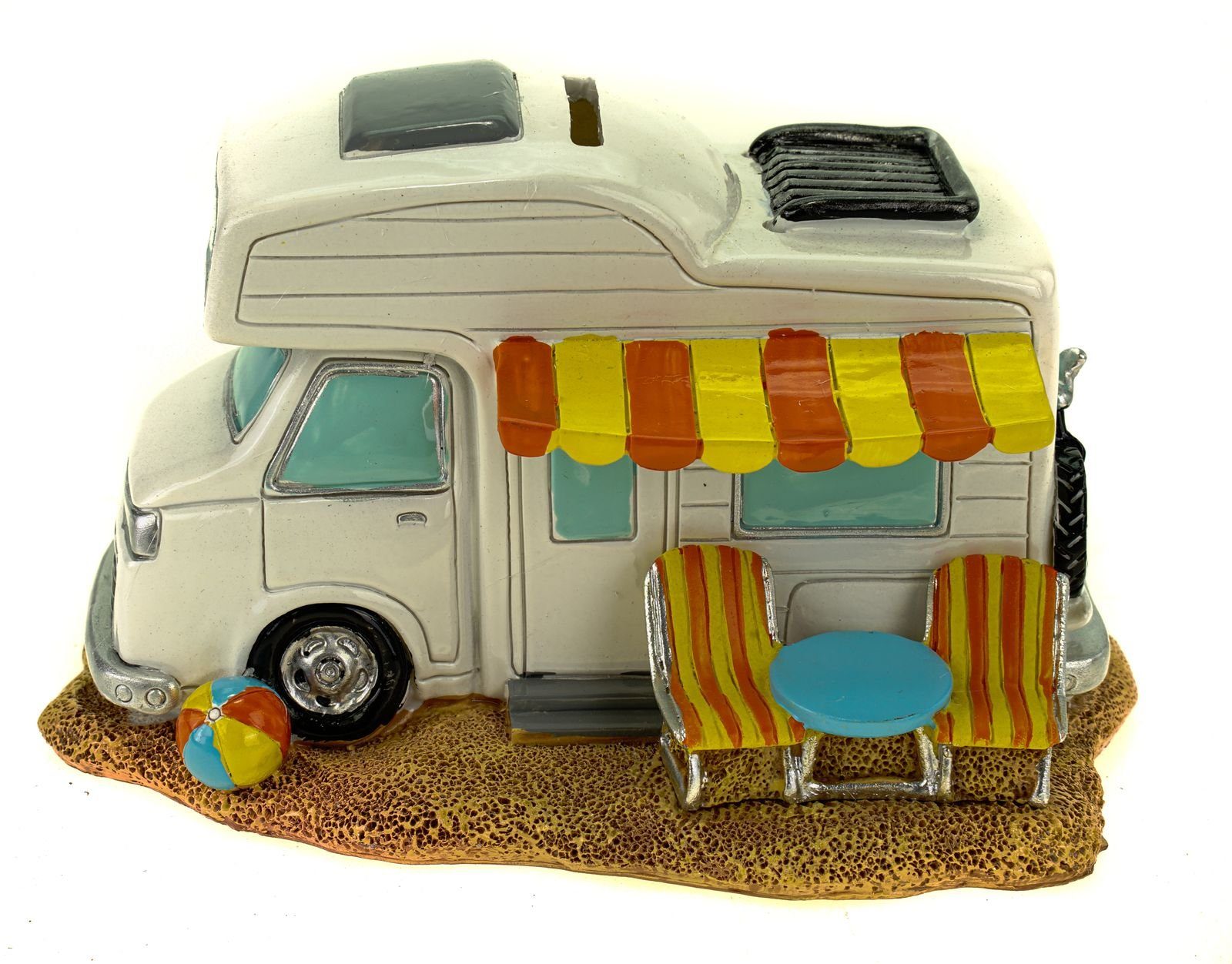 Kremers Schatzkiste Spardose XXL Wohnmobil Urlaubskasse & Geldgeschenk 19 c günstig online kaufen