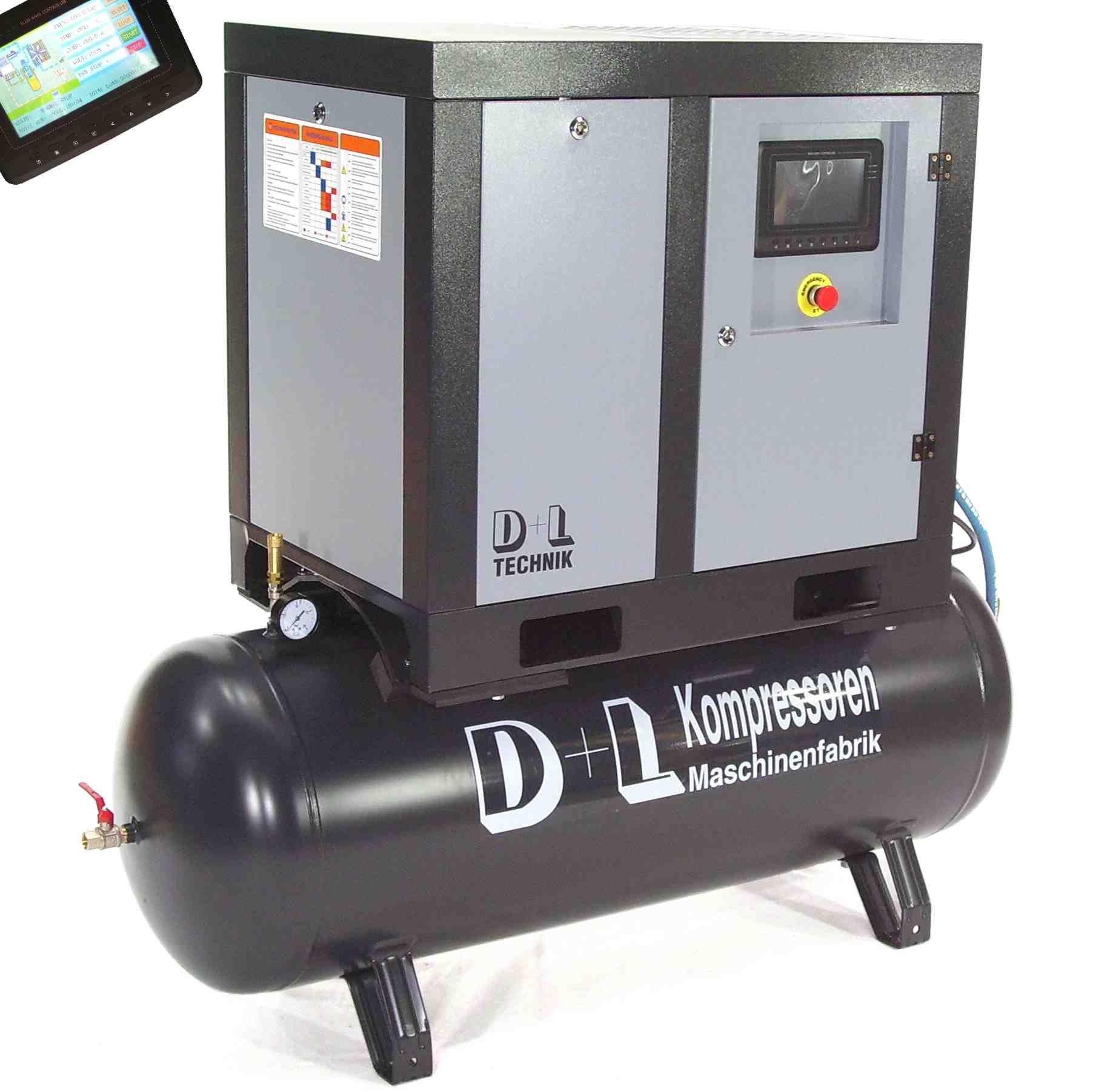 Apex Kompressor Schraubenkompressor Schraubenverdichter 400/11/150 4kW 10 bar, 1-tlg.