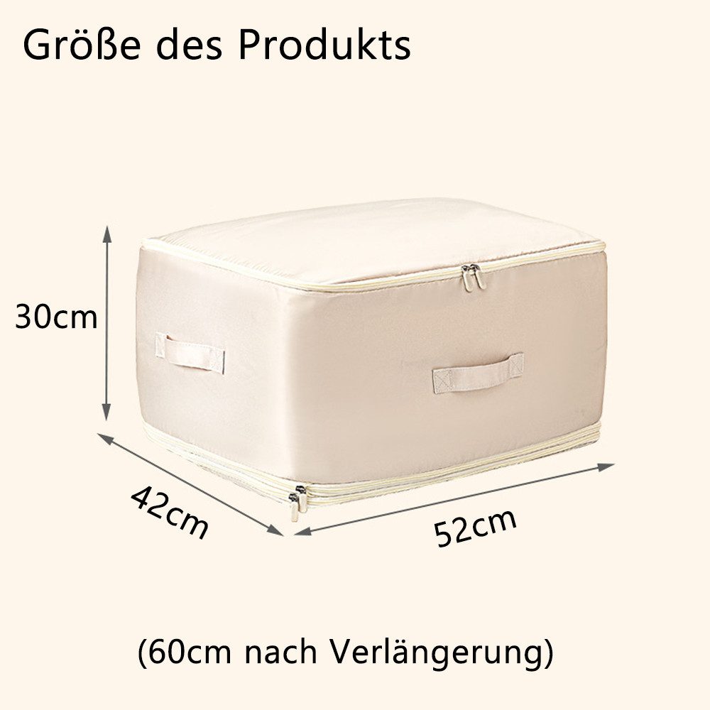 NUODWELL Aufbewahrungsbox Ultra-platzsparende Organizer-Tasche, Bettdecken günstig online kaufen