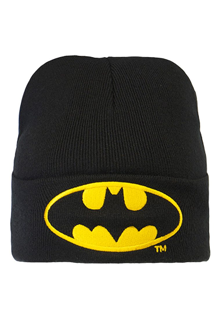 LOGOSHIRT Strickmütze DC - Batman Logo mit coolem Motiv