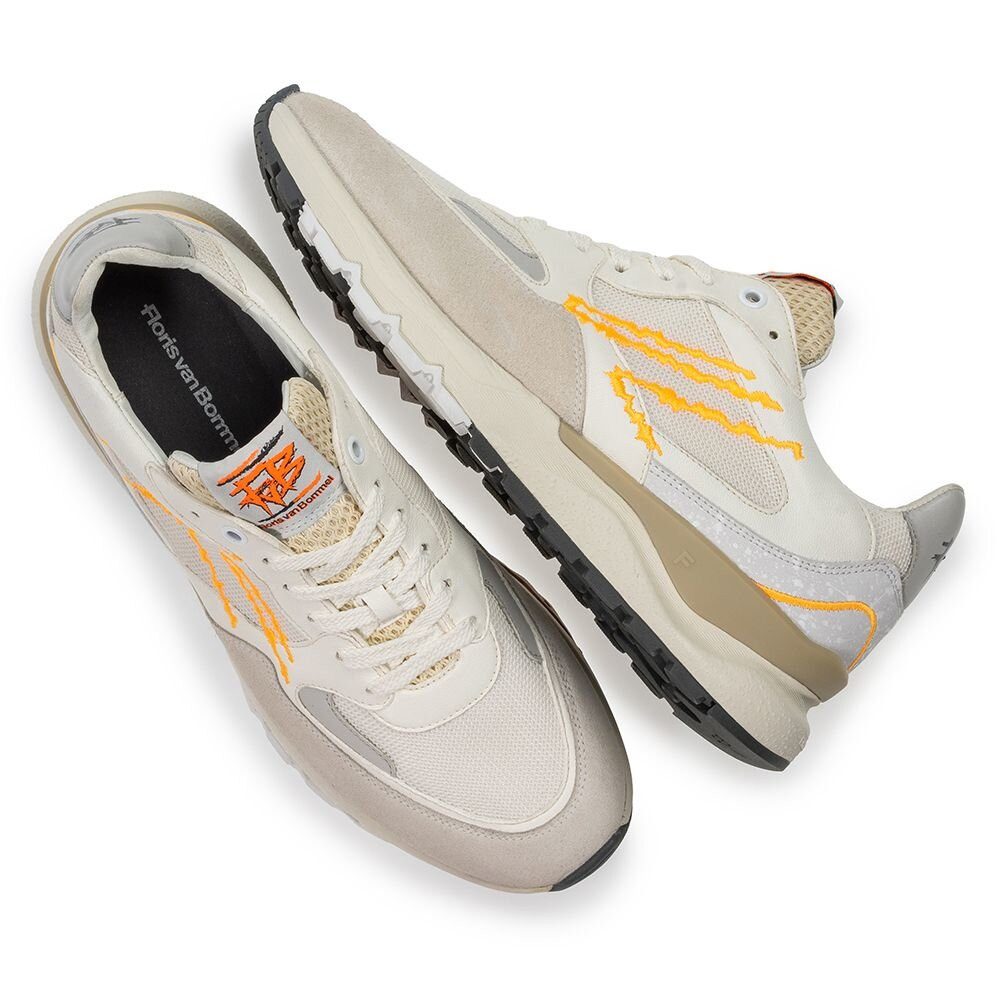 Floris van Bommel Floris van Bommel - De Treener 06.09 - Weiss Schnürschuh