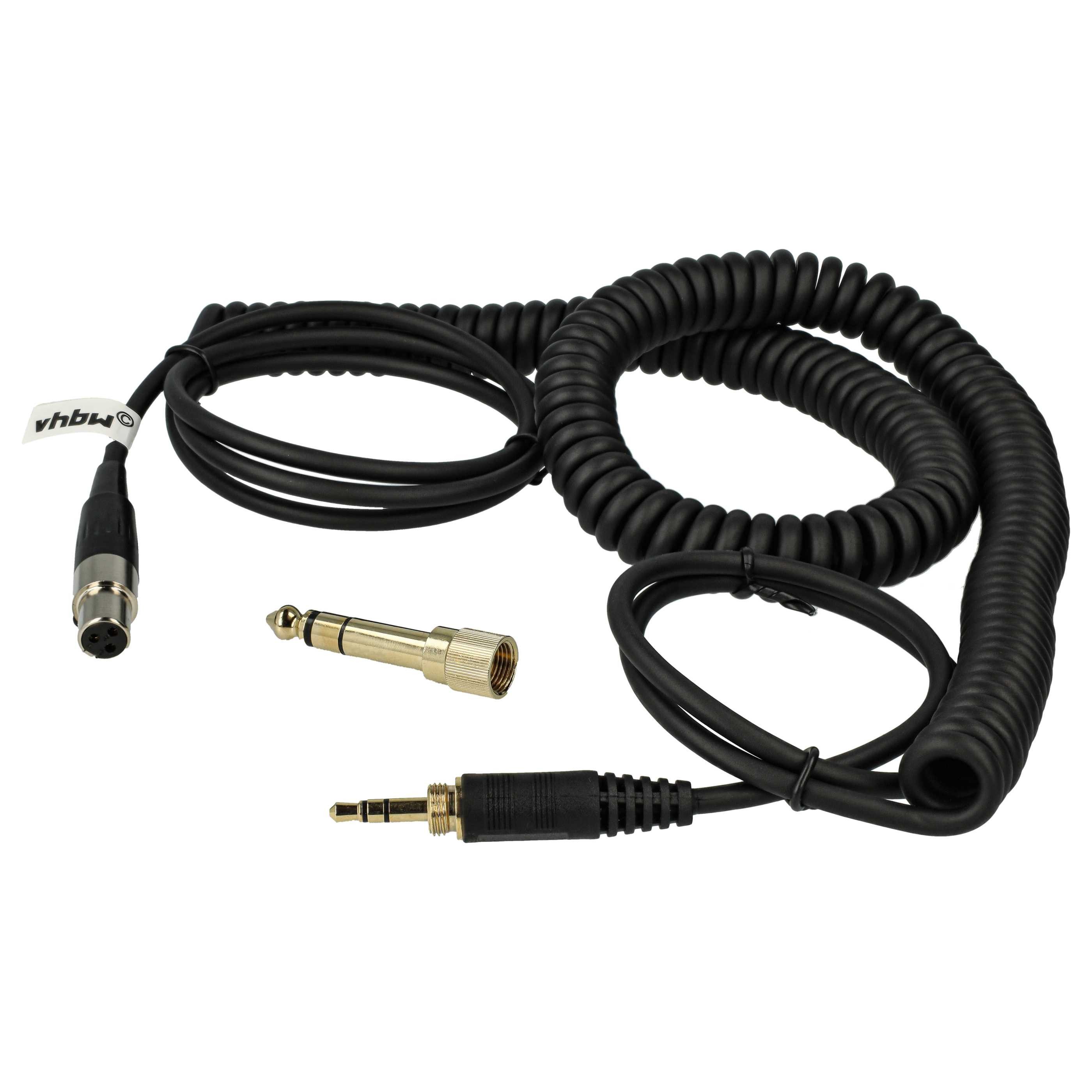 vhbw passend für Pioneer HDJ-2000 Kopfhörer Audio-Kabel