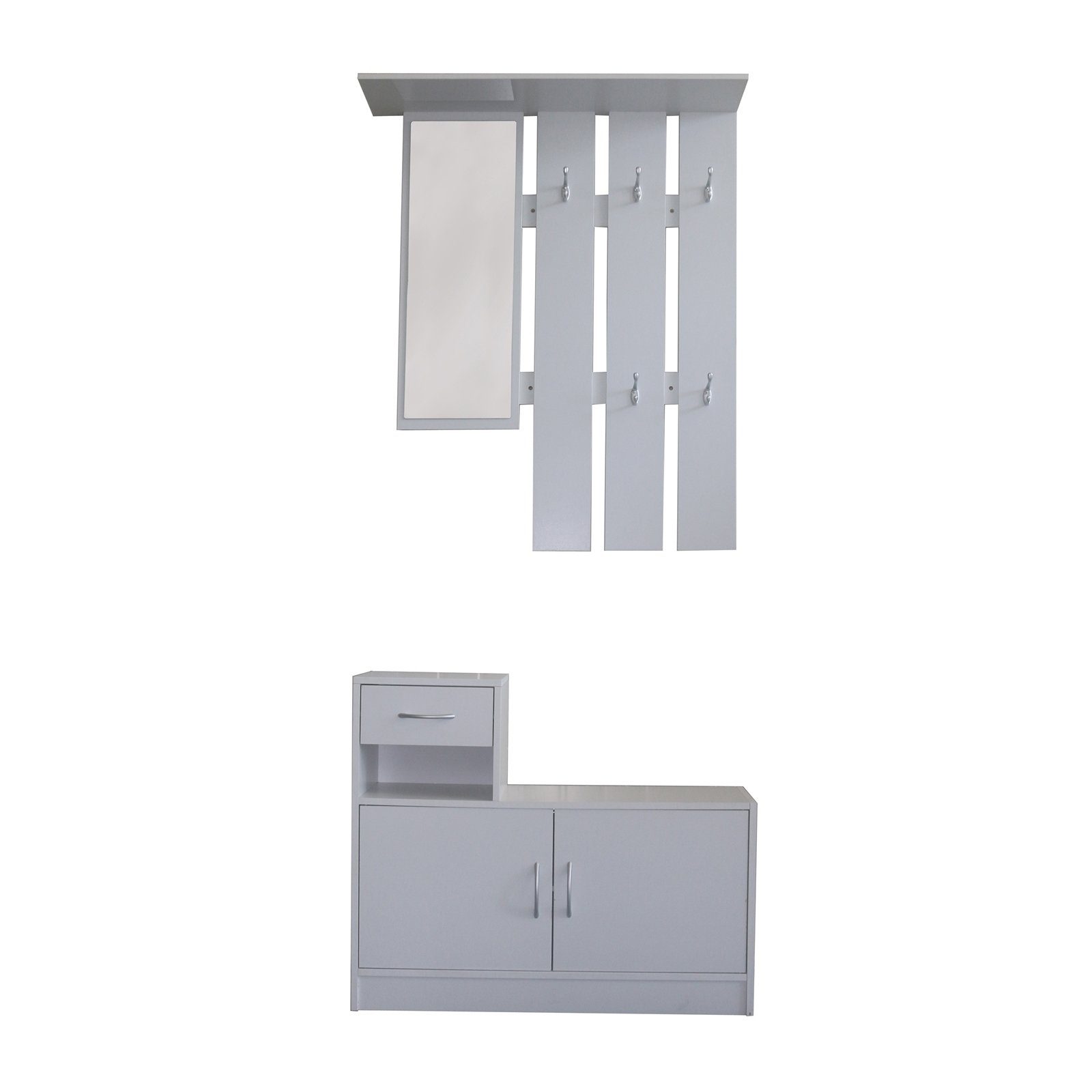 HTI-Living Garderobe Garderobenpaneel mit Schuhschrank Thekla günstig online kaufen