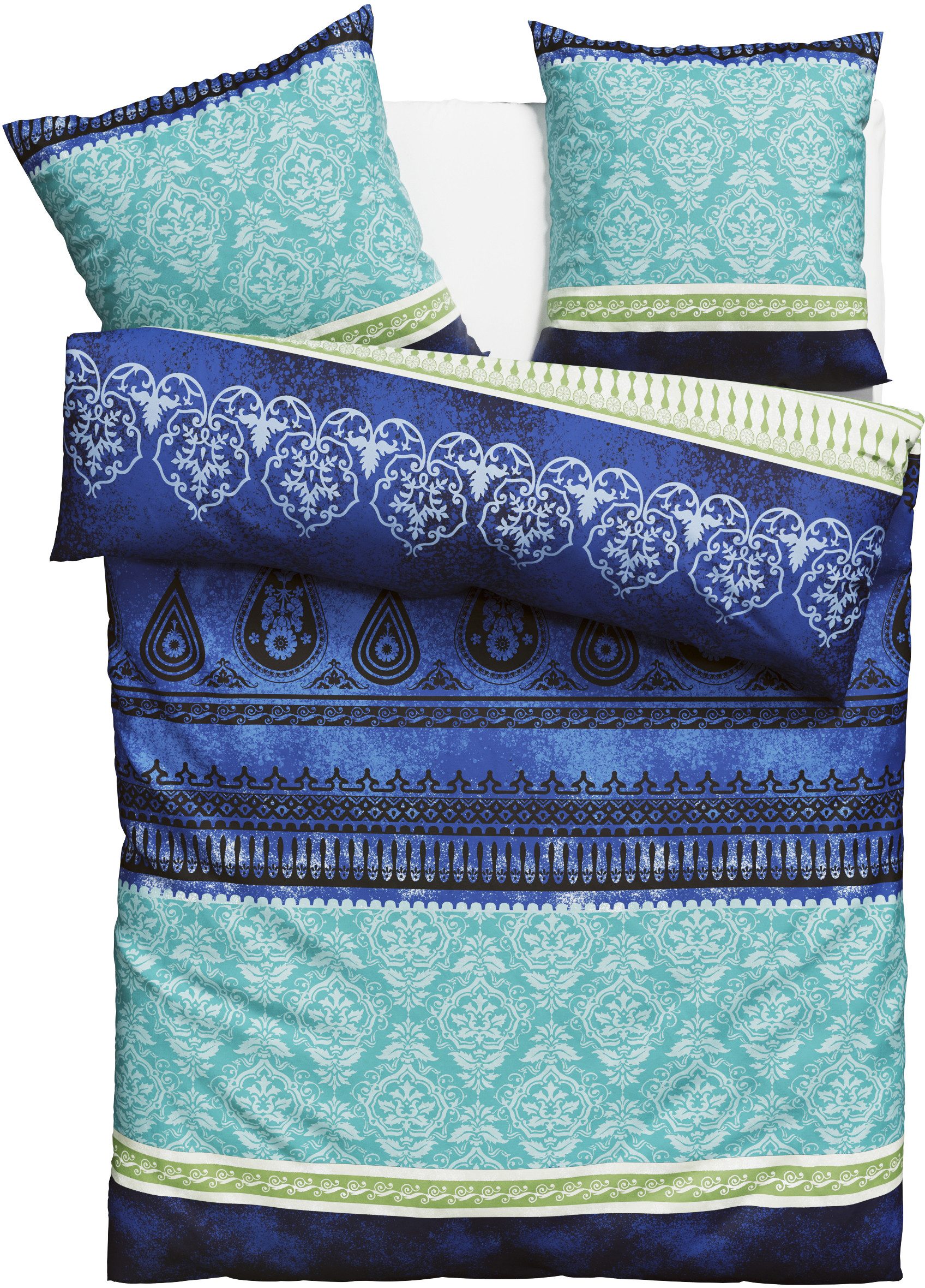 OTTO home Bettwäsche Sonnenham, Renforcé, 2 teilig, in Gr. 135x200 oder 155x220 cm, 100% Baumwolle, Paisley