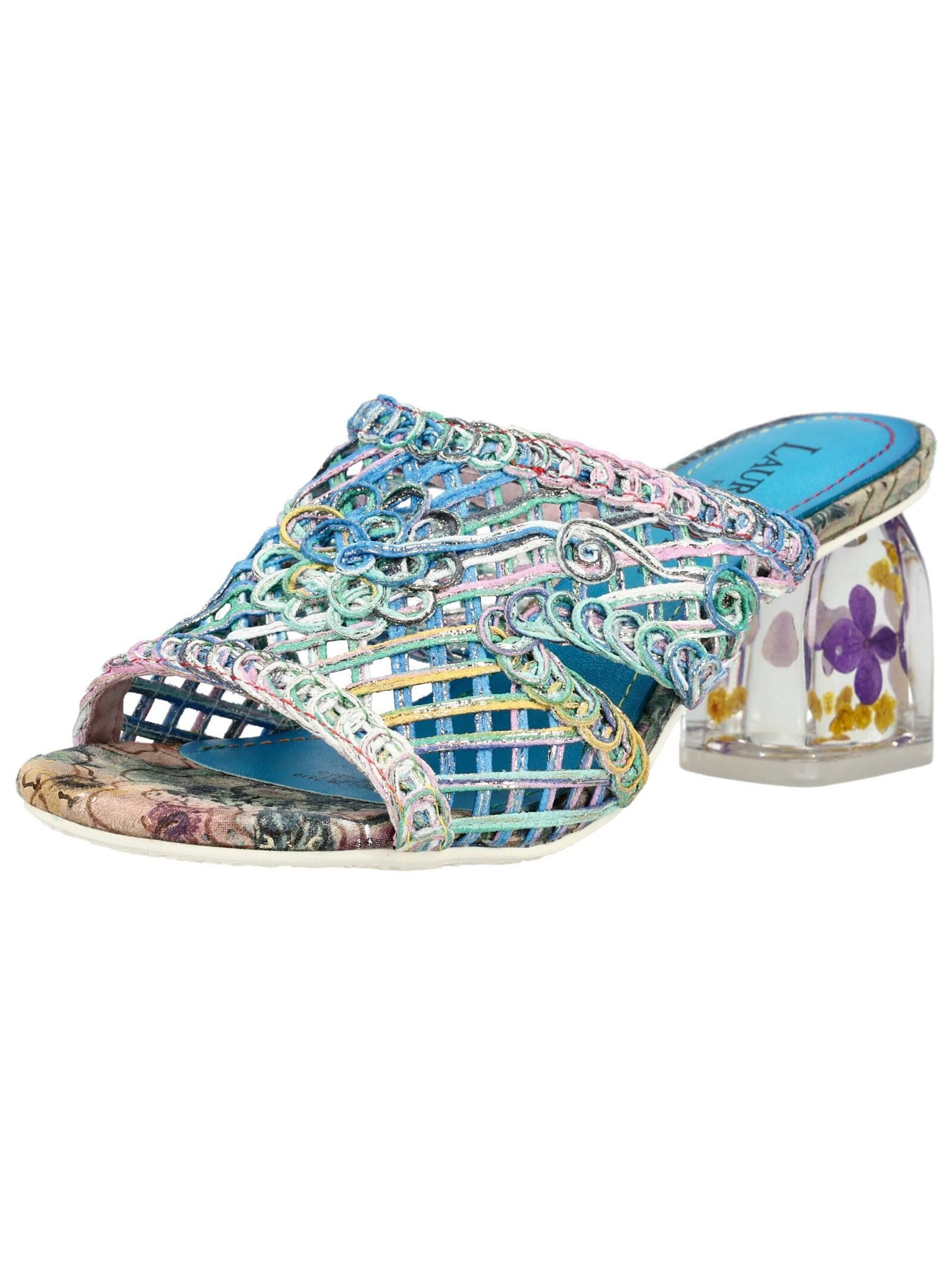 LAURA VITA Pantoletten Textil Pantolette