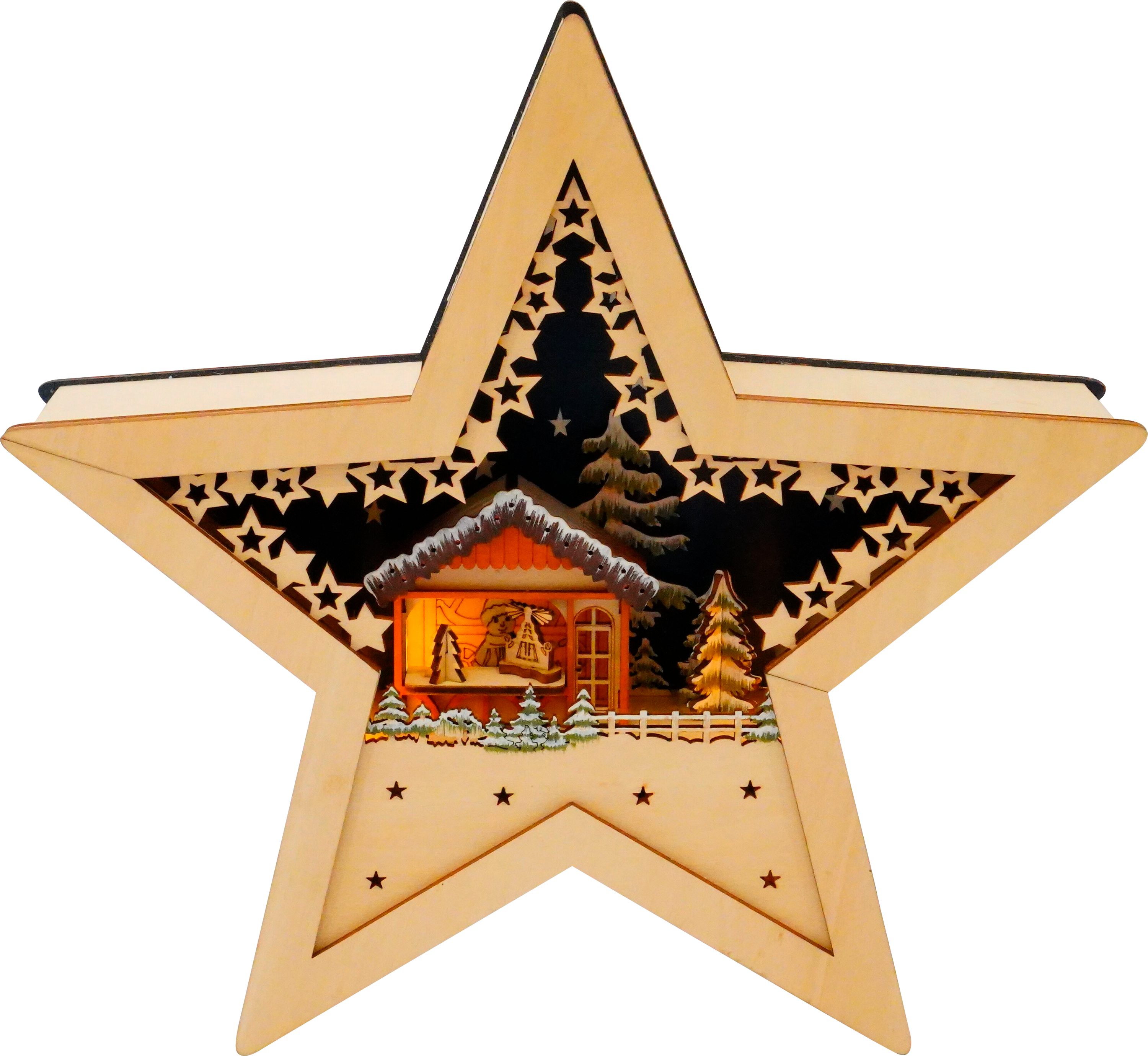 Myflair Möbel & Accessoires Dekostern, LED-Beleuchtung, batteriebetrieben günstig online kaufen