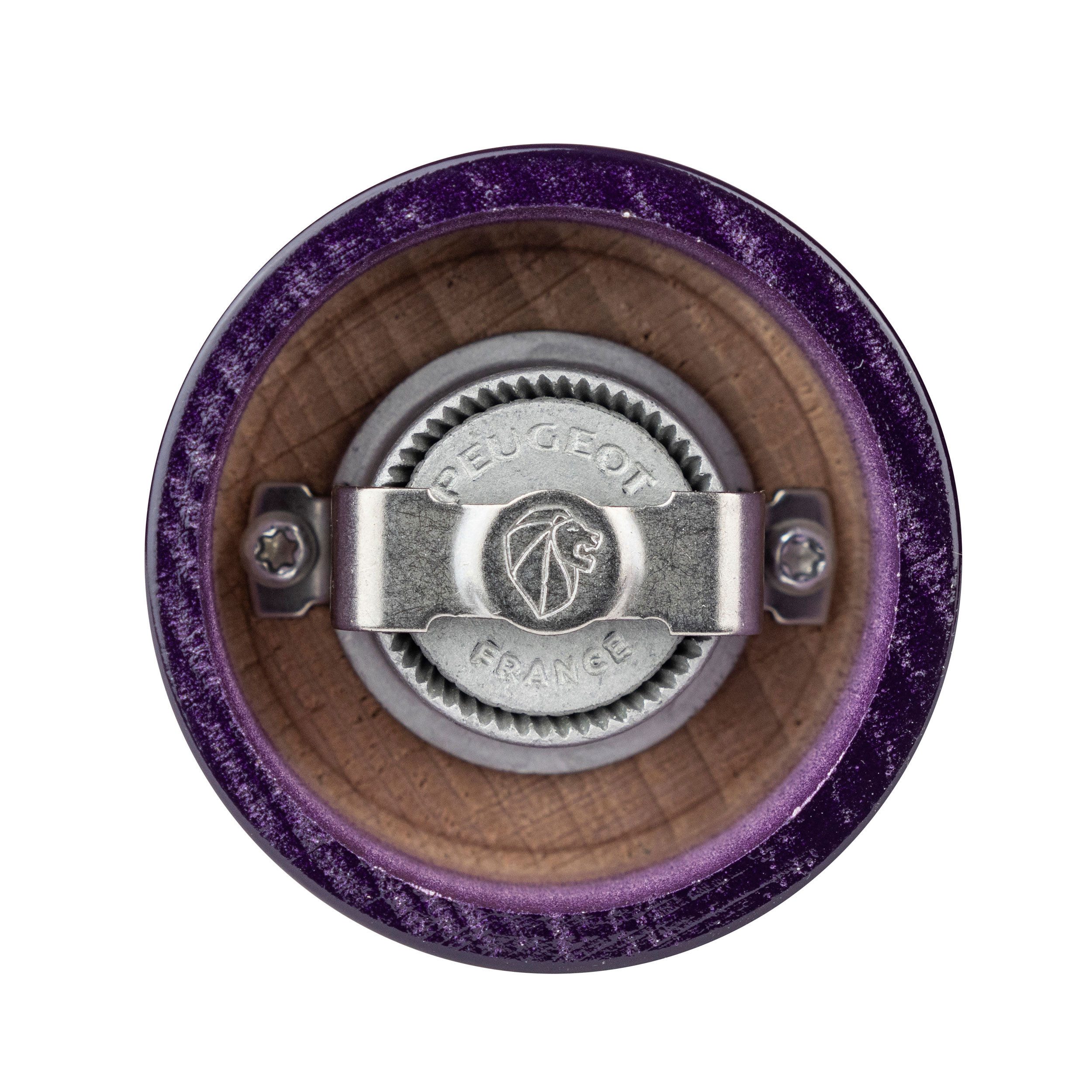 PEUGEOT Pfeffermühle BISTRO 10cm Aubergine Buchenholz Lackiert Stahlma Manuell Manuell