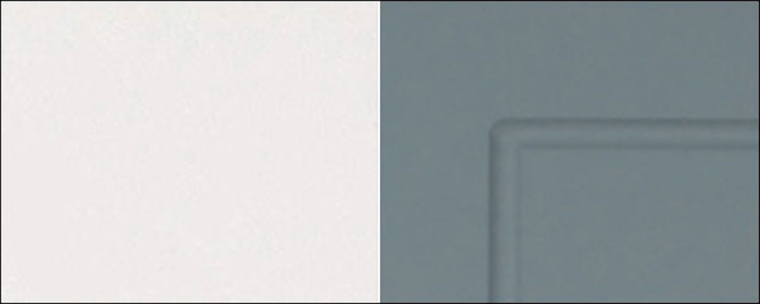 Feldmann-Wohnen Eckhängeschrank Kvantum Fräsungen wählbar 1-türig Tür, leicht Ecken, matt mint Korpusfarbe 60cm MDF) mit Front- Faserplatte, und Soft-Close-Funktion, (Fronten abgerundeten und dekorativen