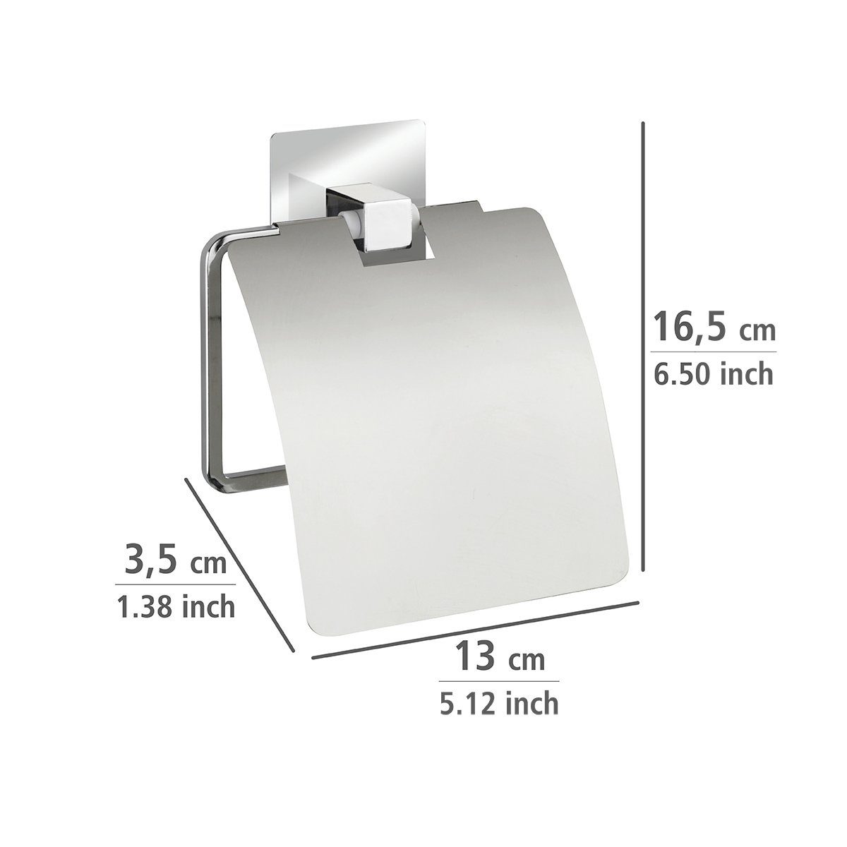Quadro WENKO Turbo-Loc Toilettenpapierhalter (1-St)