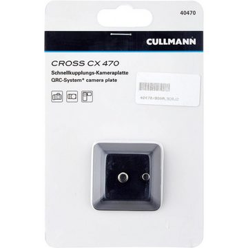 Cullmann Cross CX470 SK-Platte 40470 - Schnellkupplungsplatte - schwarz Stativhalterung