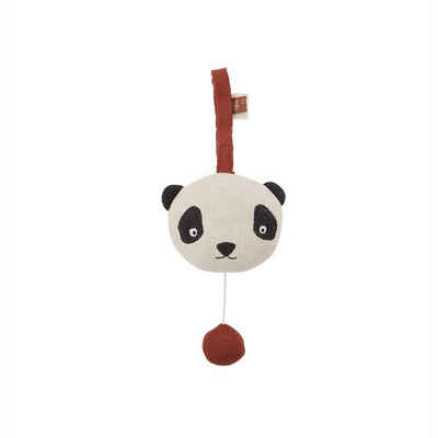 OYOY Mobile Panda Musikmobile, 10,2 x 13,2 x 8 cm Baumwolle Babymobile Einschlafhilfe