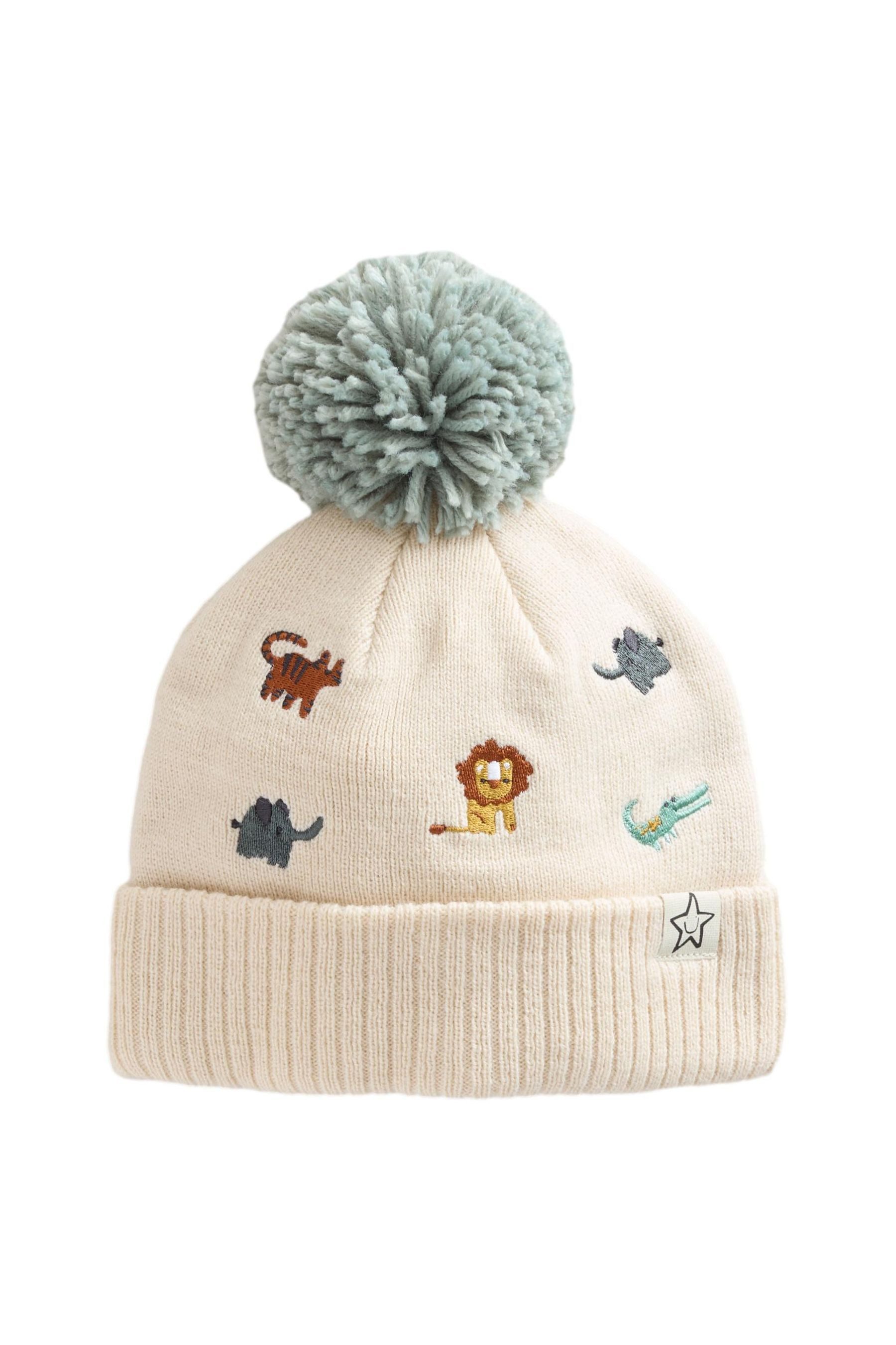 Next Bommelmütze Beanie mit Pompon (1-St)