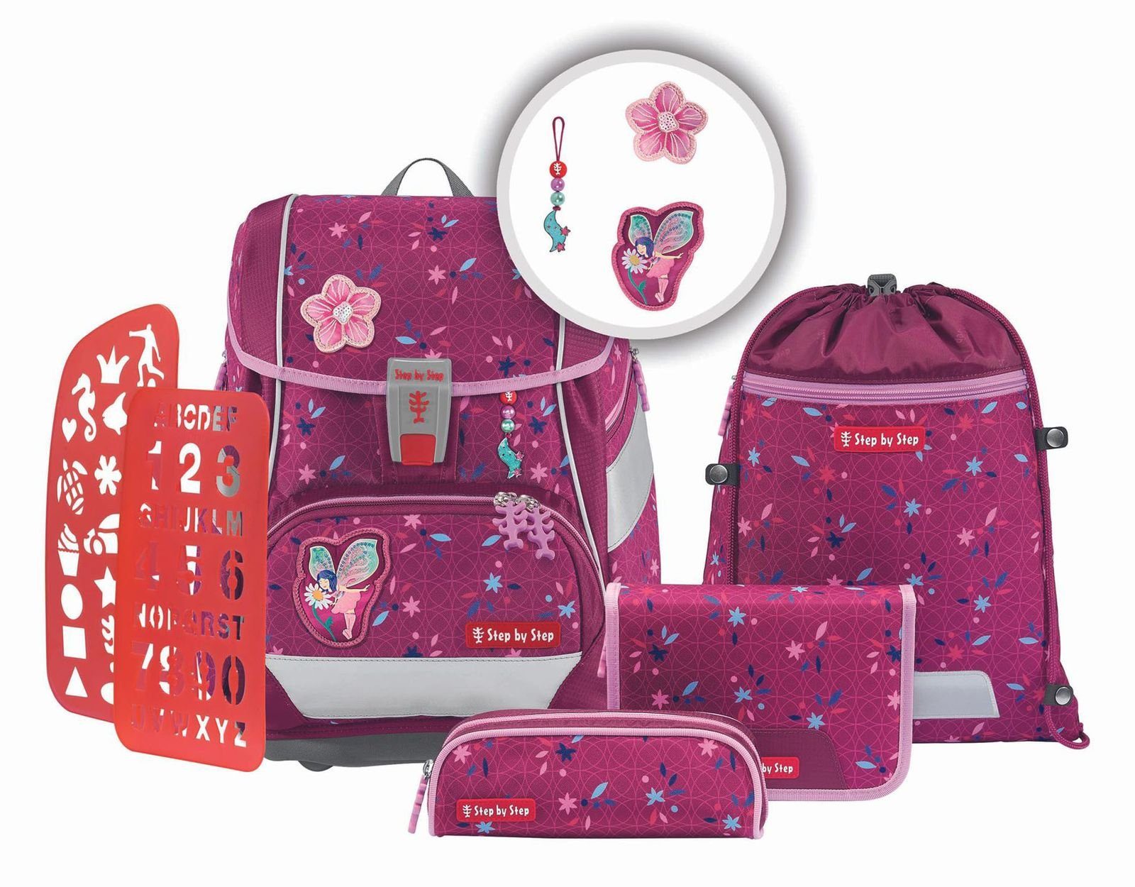 Fairy Step Plus Freya Step Schulranzen 2in1 by (Set)