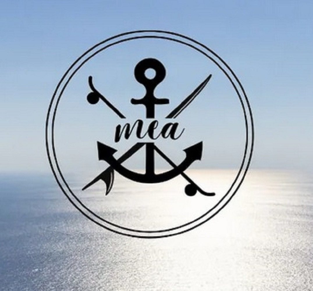 Mea das Ding Strickschal Mea Schal Küste 2 aus 100 % Schurwolle (Merinowolle) tolle Farben