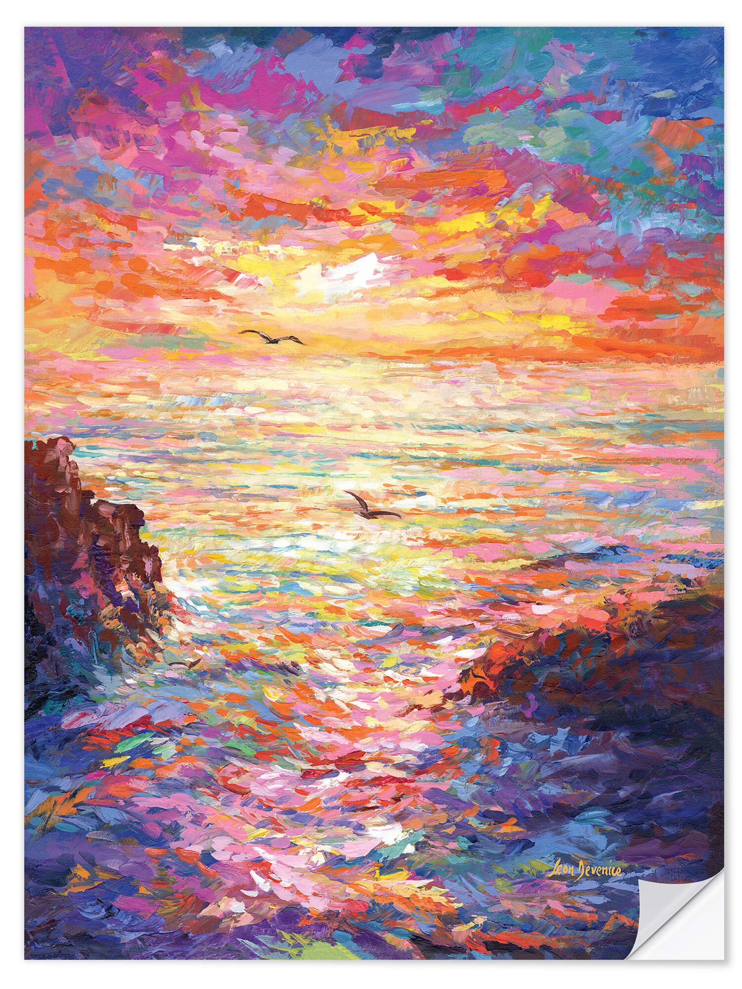 Wandfolie Leon Devenice