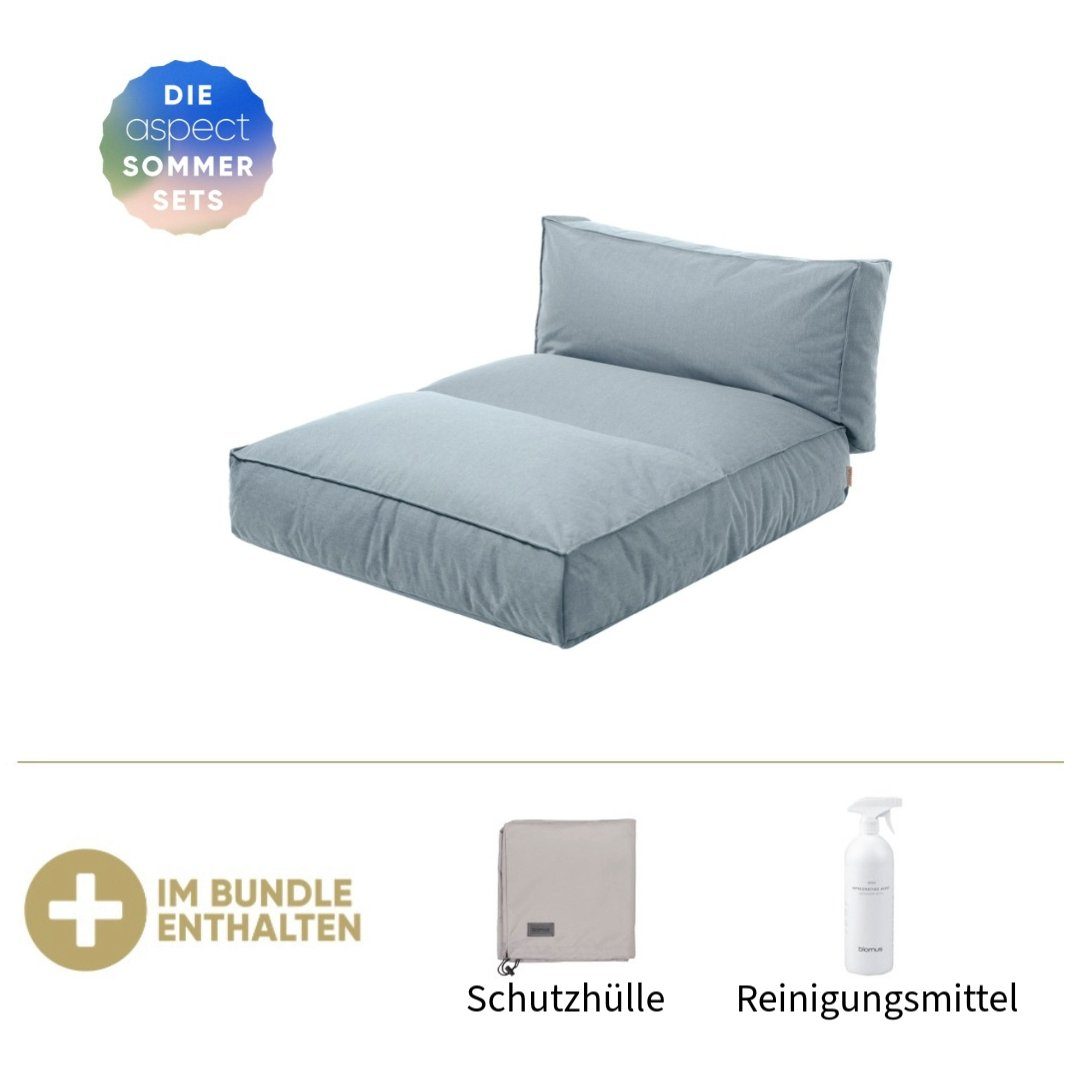 blomus Loungesofa Blomus Bett STAY Ocean, inkl. GRATIS Schutzhülle & Reinigungsmittel