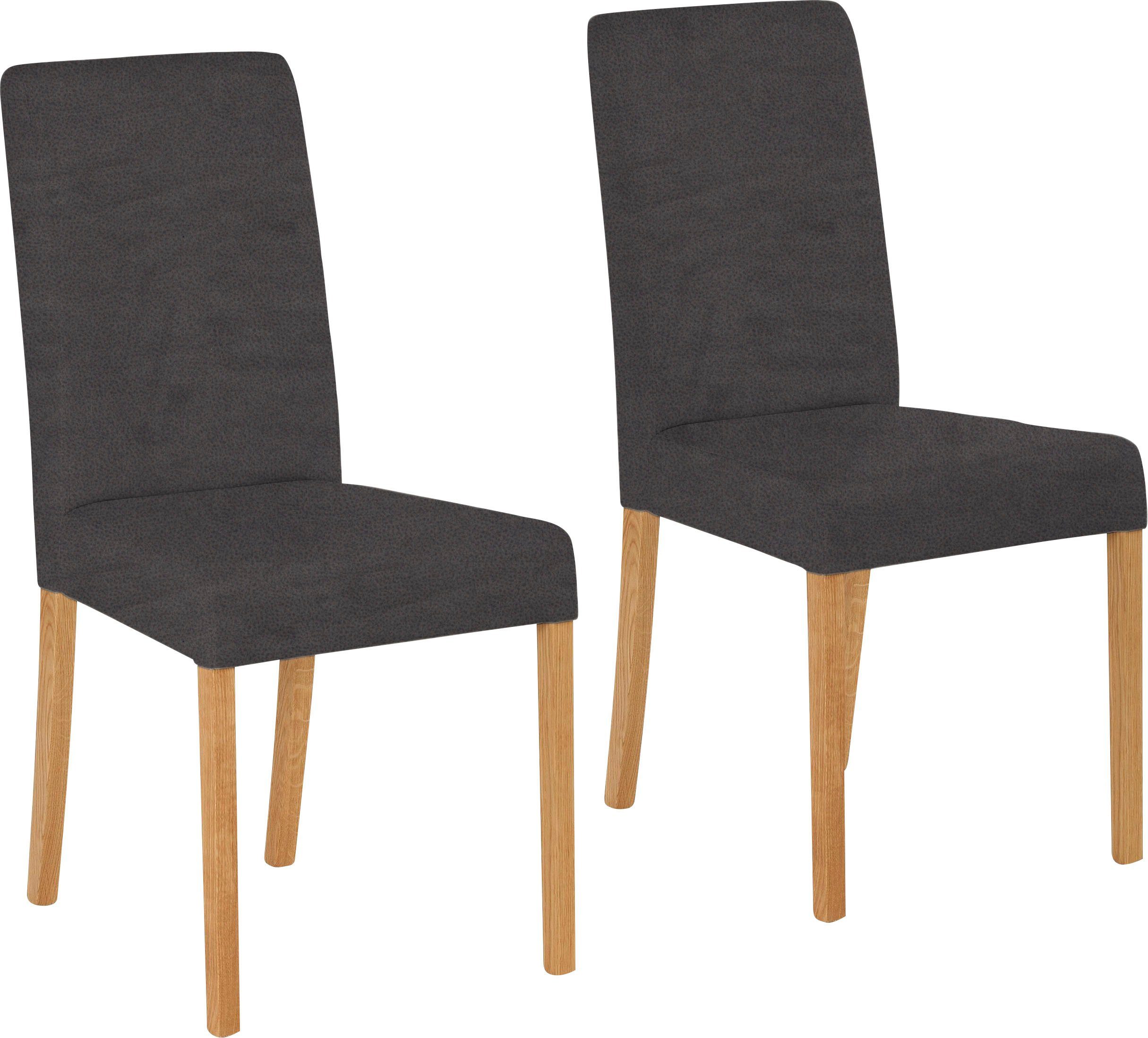 Home affaire 4-Fußstuhl Bologna (Set, 4 St), Gestell aus Massivholz günstig online kaufen