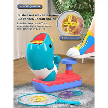 Fivejoy Lernspielzeug Outdoor-Garten-Frisbee-Werfer-Spielzeug, Geschenk für Kinder