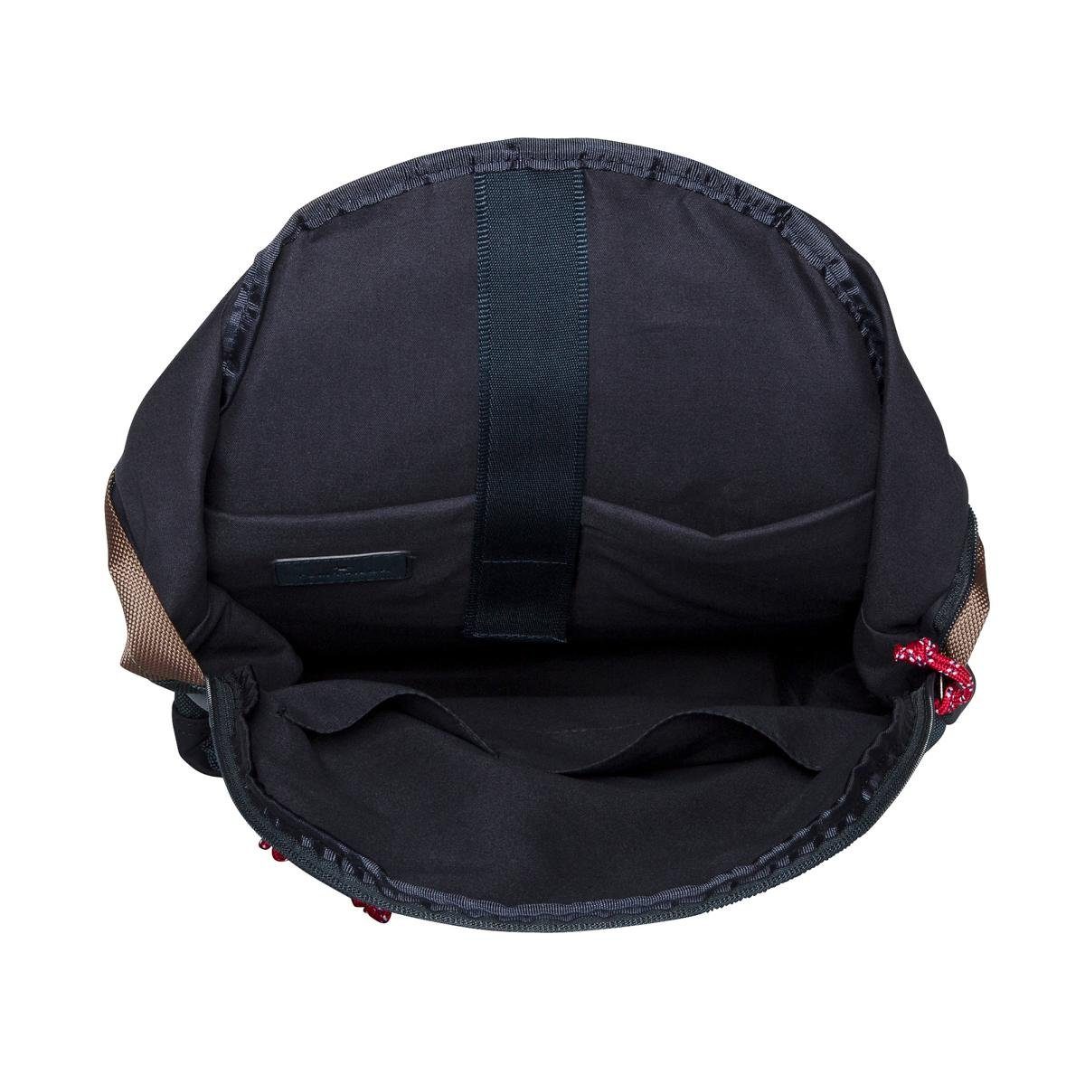 TOM TAILOR Freizeitrucksack Tom Tailor TRENTON, Rucksack M, mixed blau