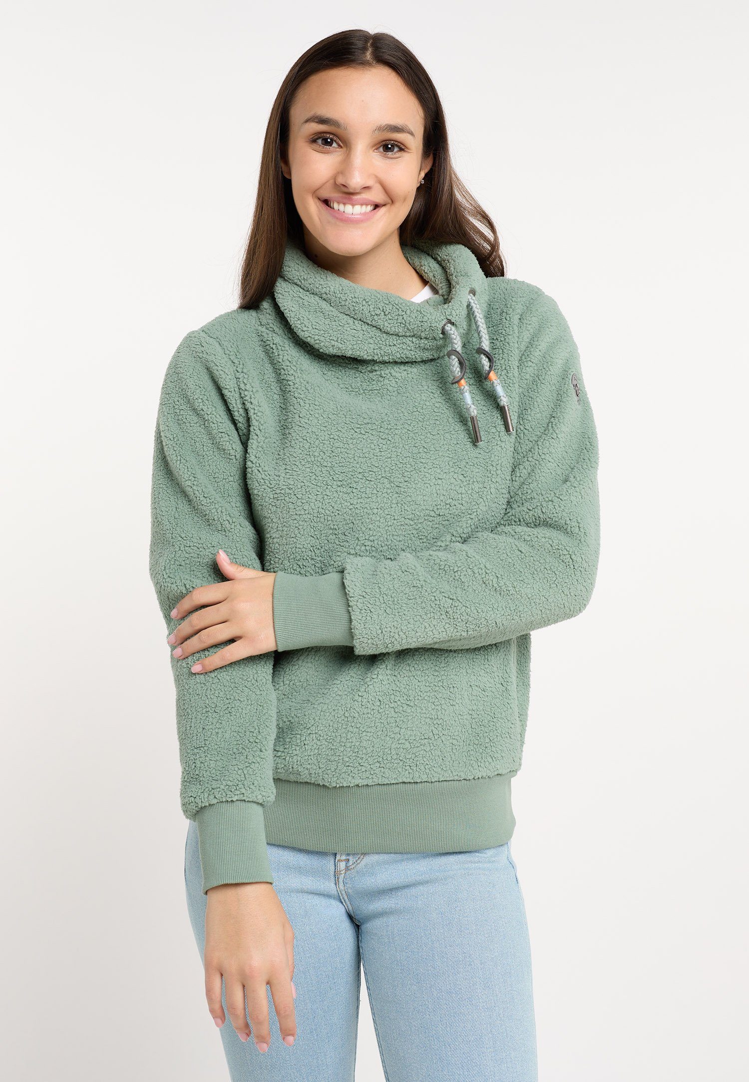 GREEN Ragwear Nachhaltige Vegane Mode Sweatshirt DUSTY MENNY &