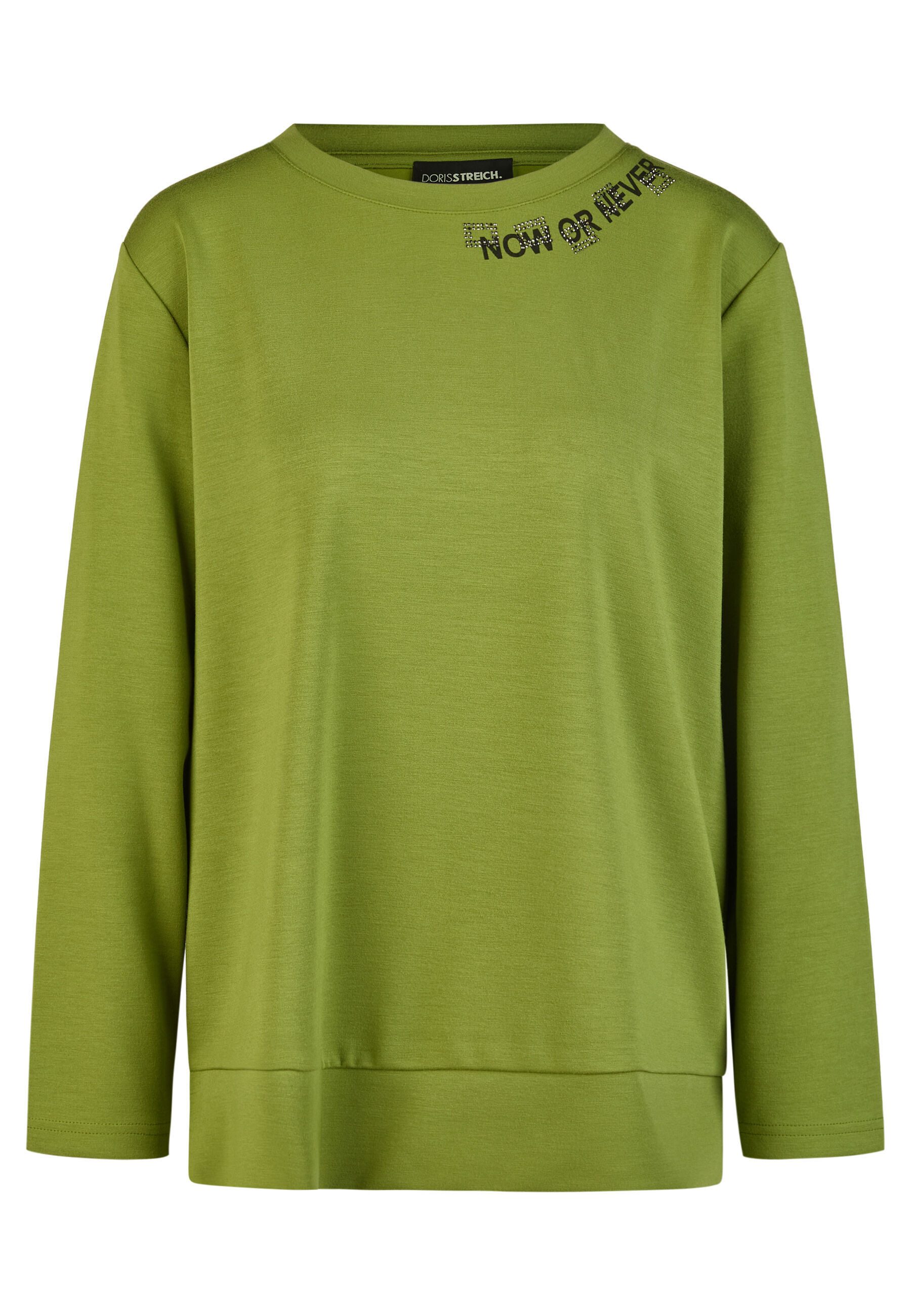 Doris Streich Sweatshirt mit Metallplättchen