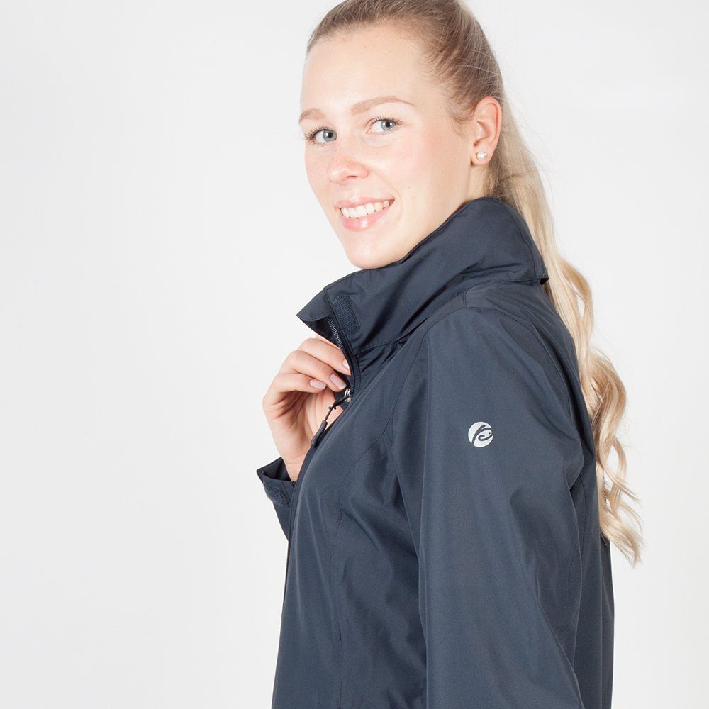 PFIFF Funktionsjacke Damen Ganzjahresjacke, Funktionsjacke "Emily" einrollbare Kapzue