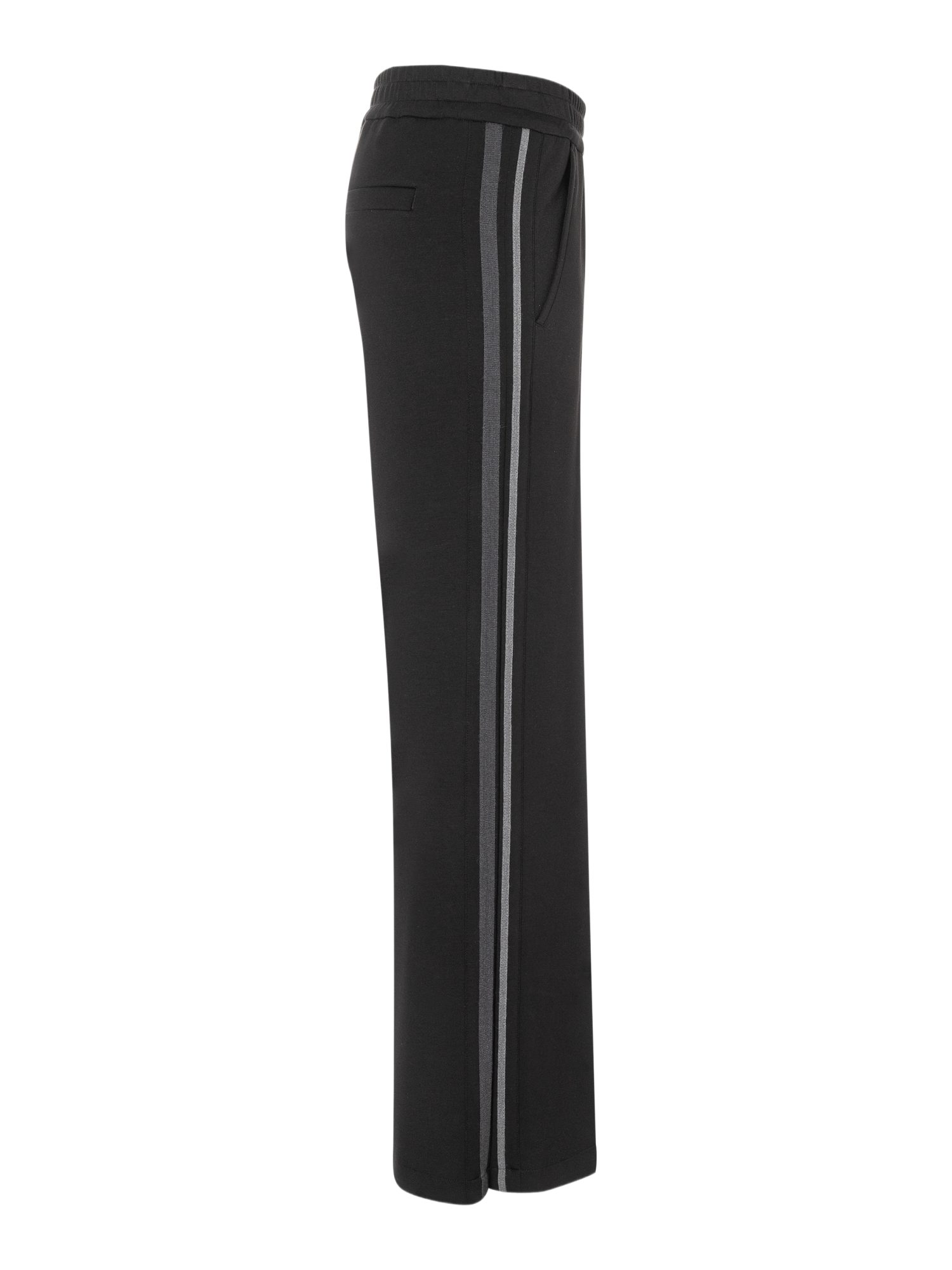 Cambio Stoffhose schwarz, Casual, Polyamid, Unifarben, Weit, Mittel