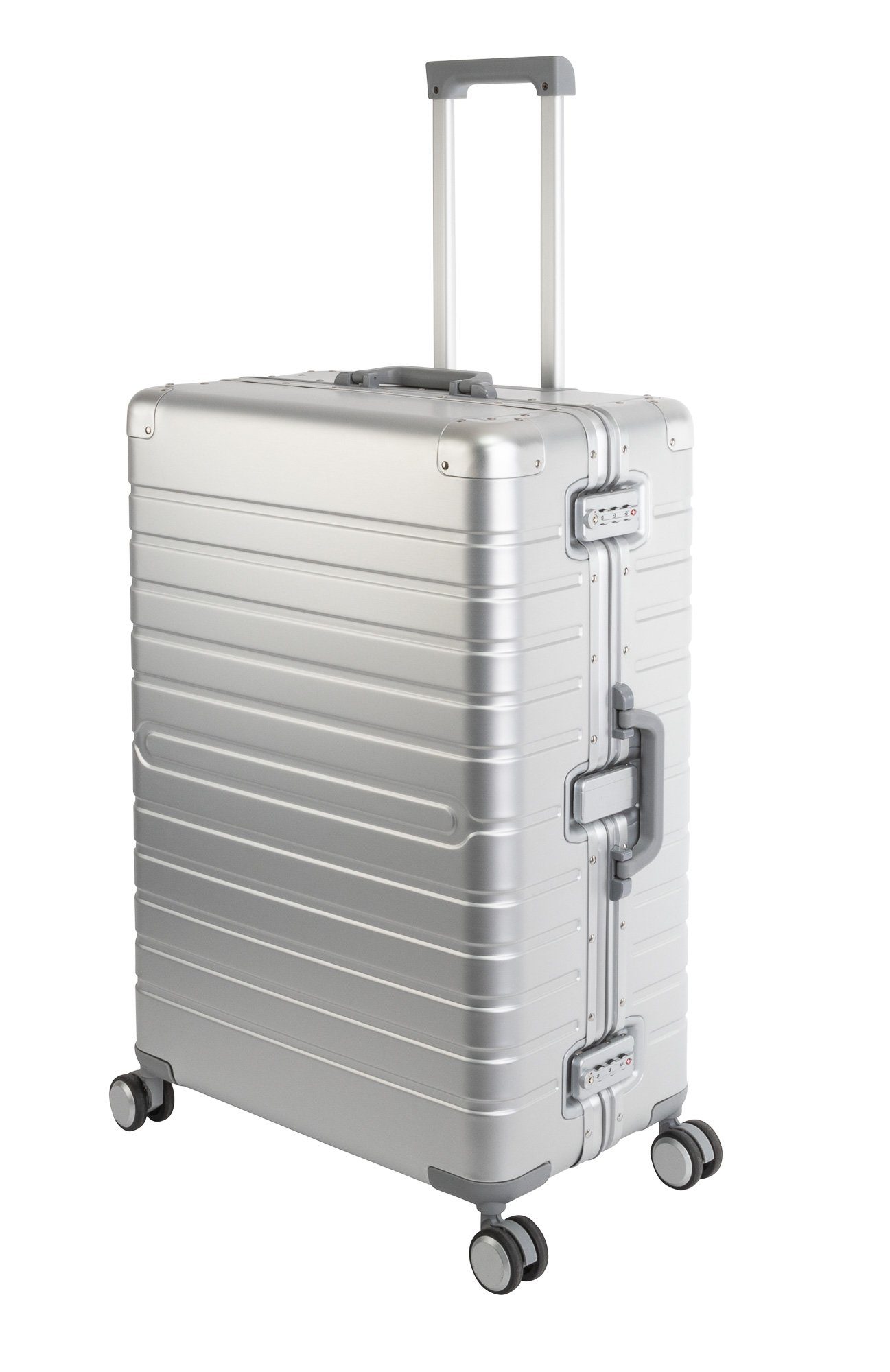 Travelhouse Hartschalen-Trolley Oslo, 4 Rollen, Aluminium günstig online kaufen