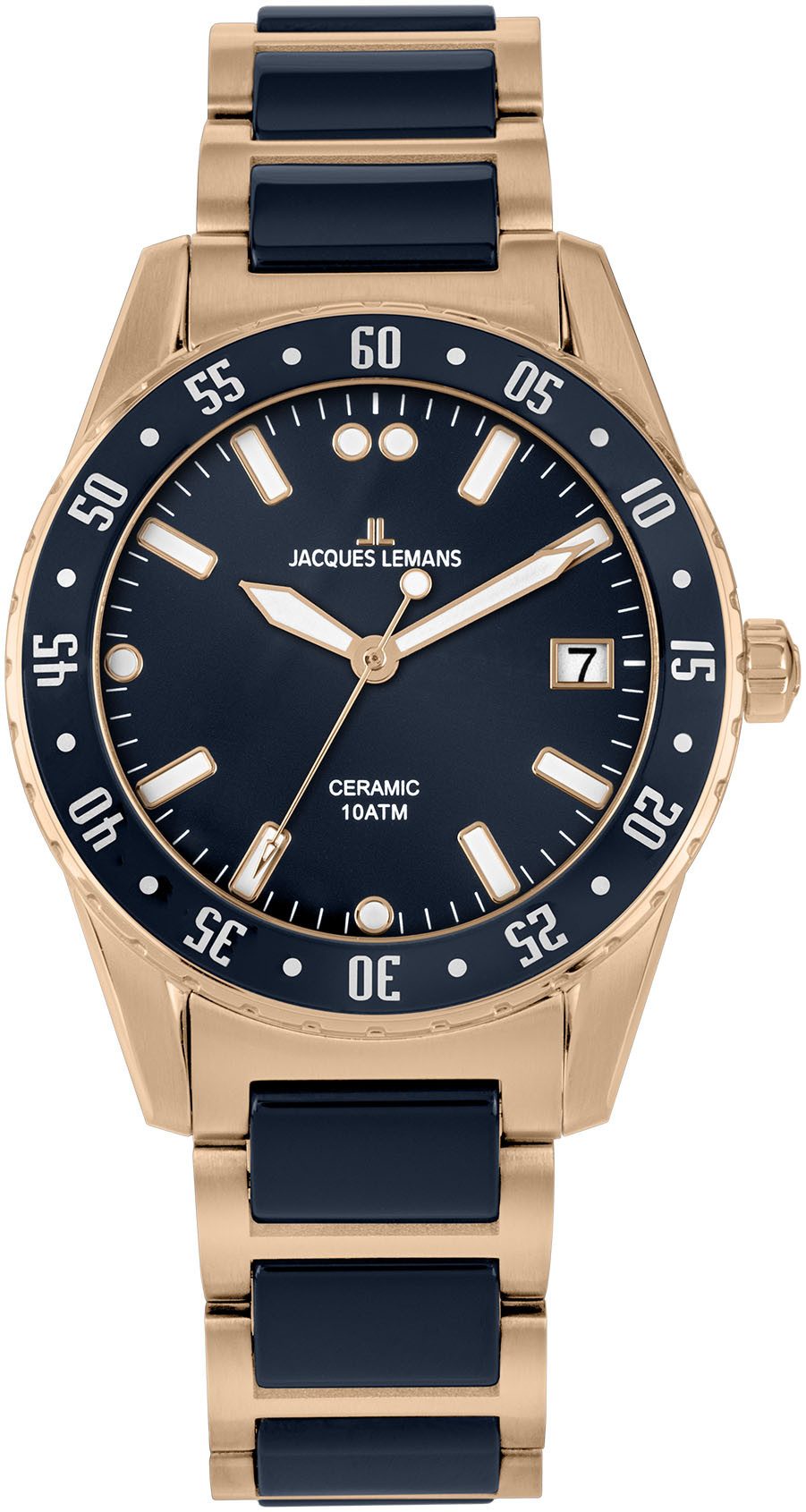 Jacques Lemans Keramikuhr Liverpool 42-10H, Quarzuhr, günstig online kaufen