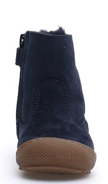 Naturino Naturino Stiefel Cozy Hug erste Schuhe Lammfellfutter Blau Schnürstiefelette